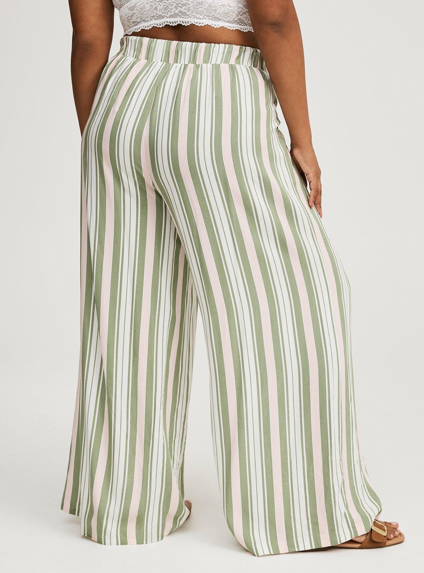 Pull-On Wide Leg Pant