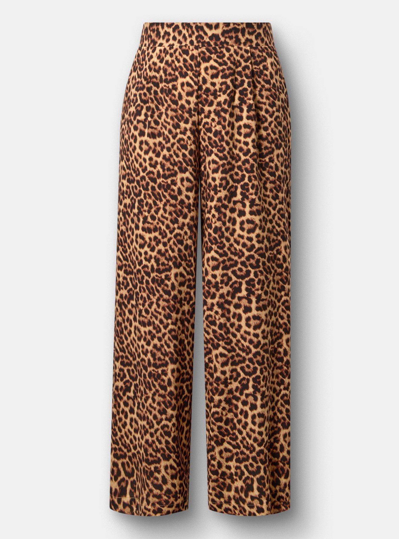 Plus Size High-Rise Pull-On Wide-Leg Pant, ON THE PROWL LEOPARD MULTI, flat