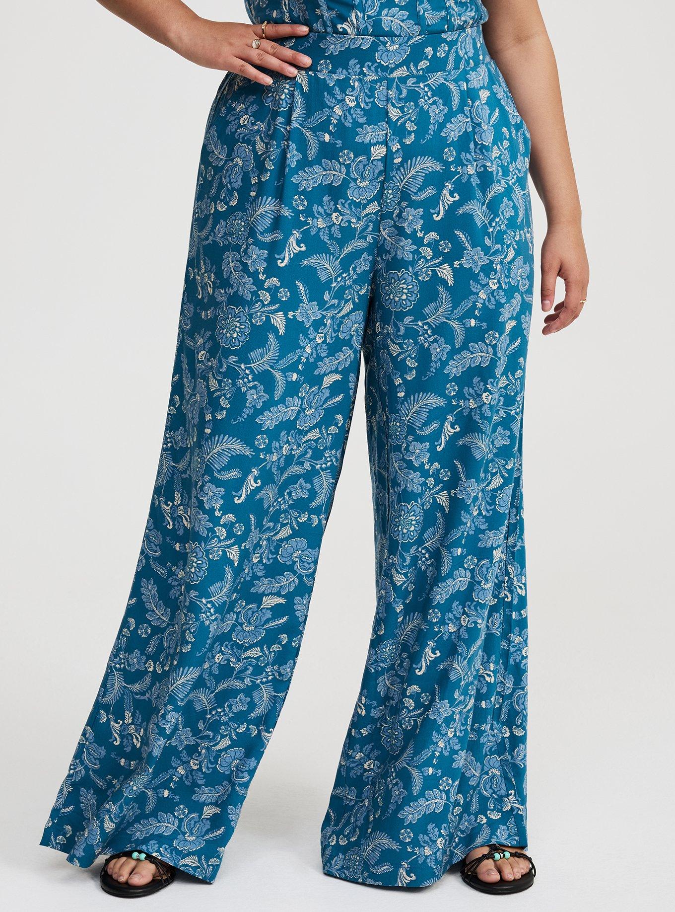Pull-On Wide Leg Pant