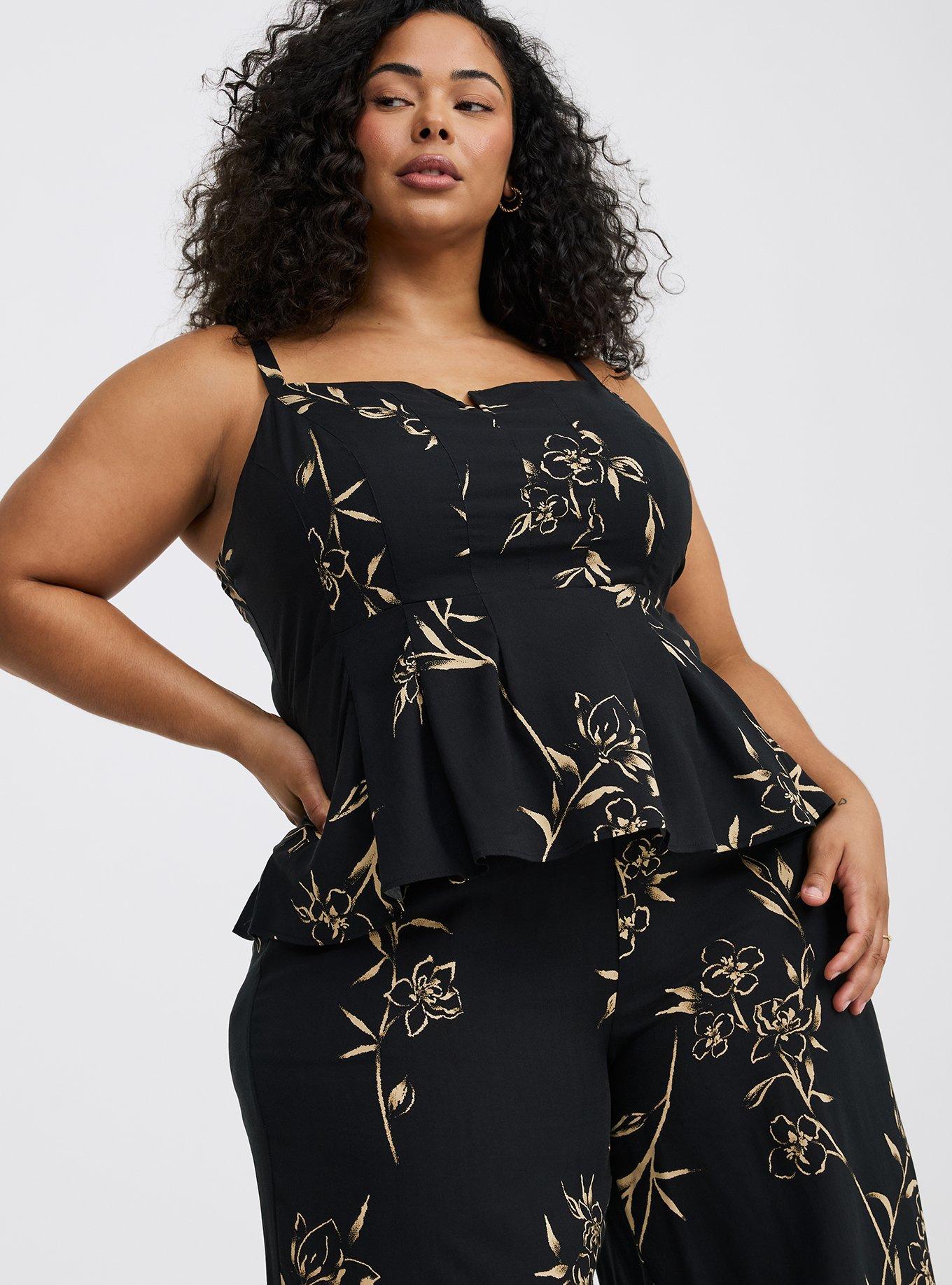 Pull-On Wide Leg Pant