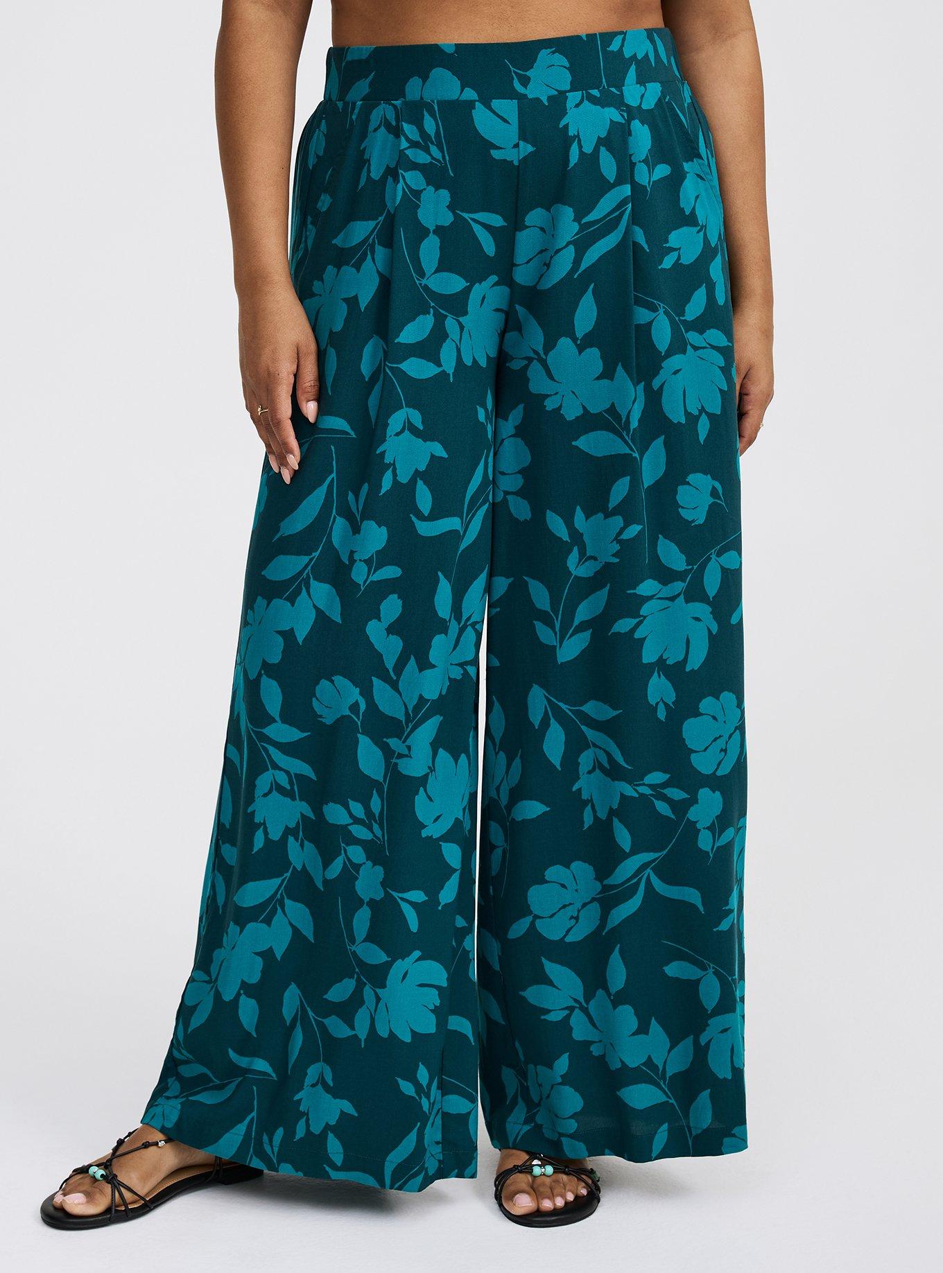 Pull-On Wide Leg Pant
