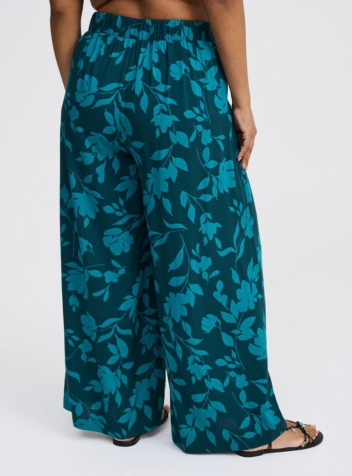 Pull-On Wide Leg Pant
