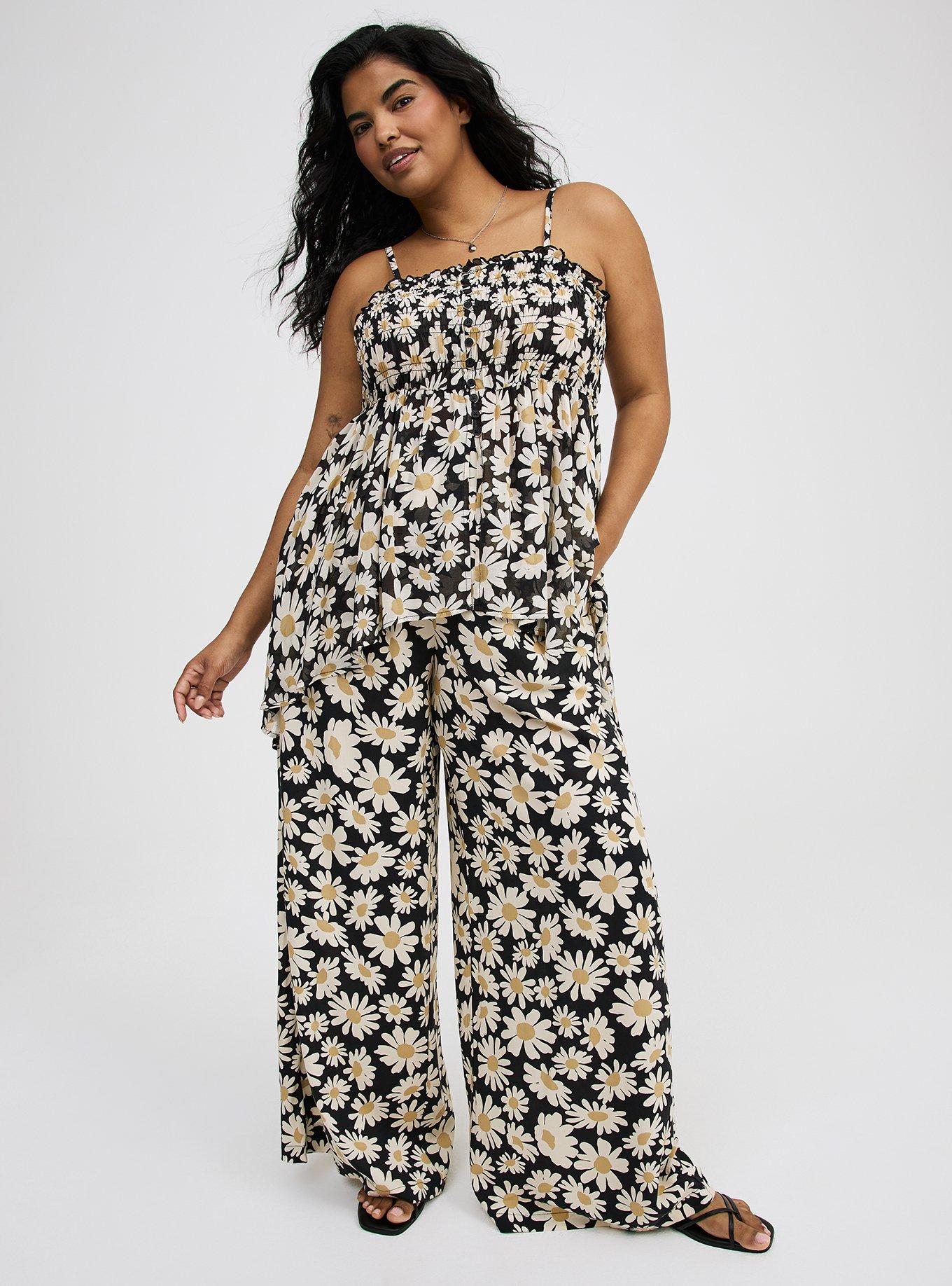 Plus Size - High-Rise Pull-On Wide-Leg Pant - Torrid