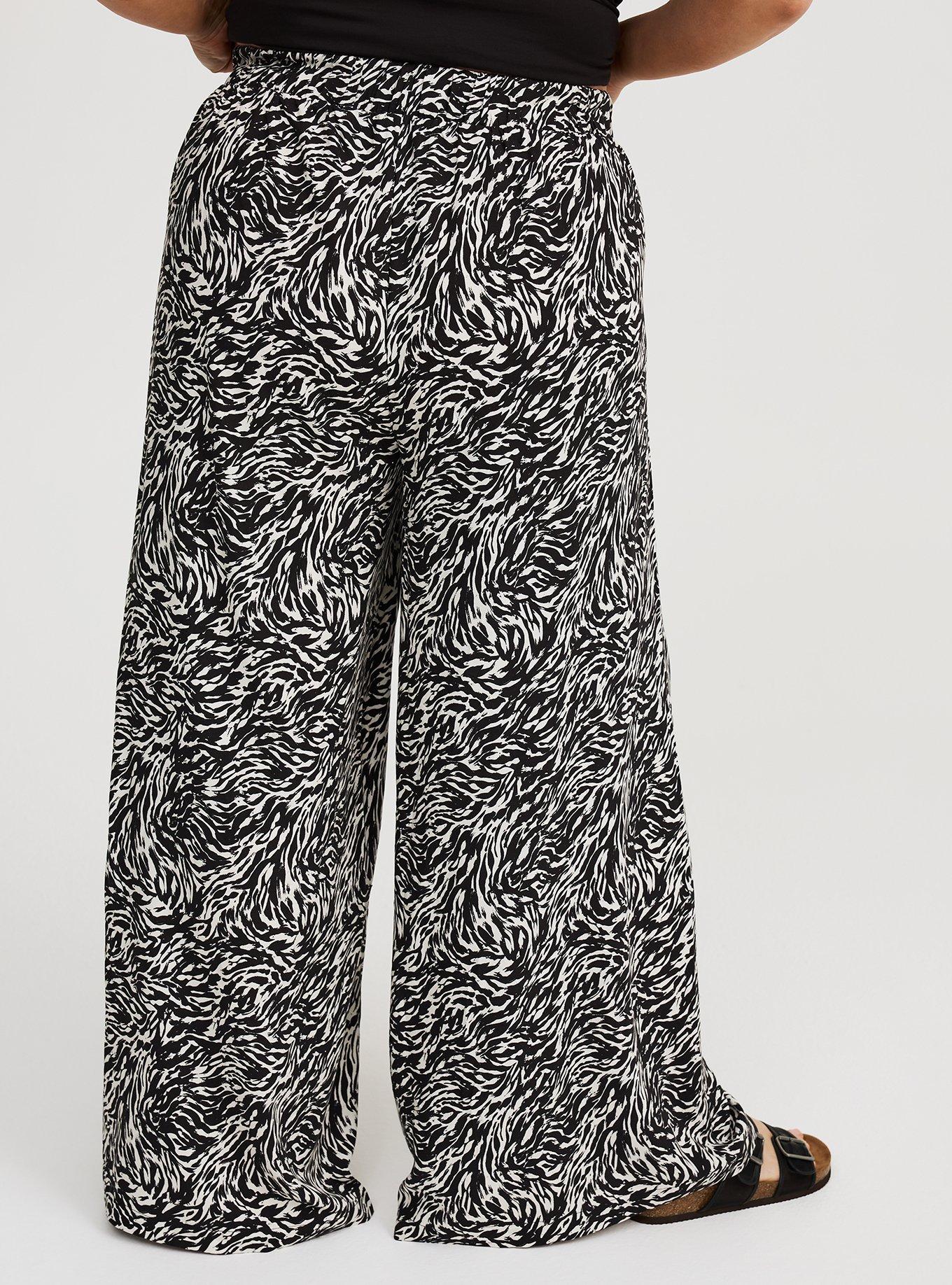 Pull-On Wide Leg Pant