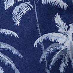 High-Rise Pull-On Wide-Leg Pant, TROPICAL SHADOWS BLUE, swatch