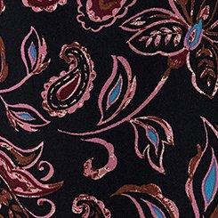 High-Rise Pull-On Wide-Leg Pant, YAYA PAISLEY MULTI, swatch