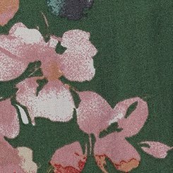 High-Rise Pull-On Wide-Leg Pant, LIANNA FLORAL GREEN, swatch