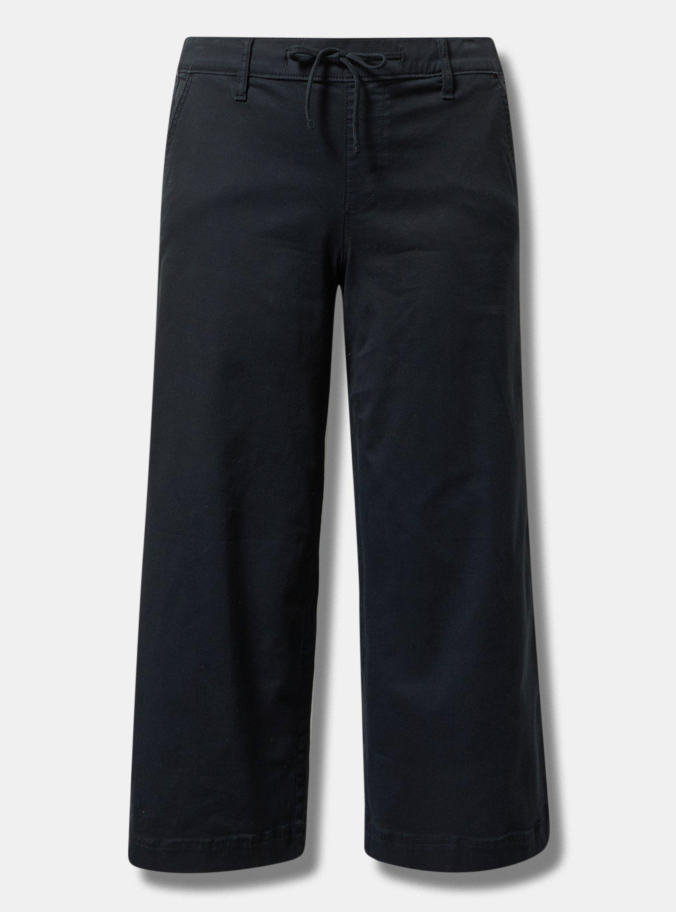 Weekend Wide Leg Ankle Crop Pants