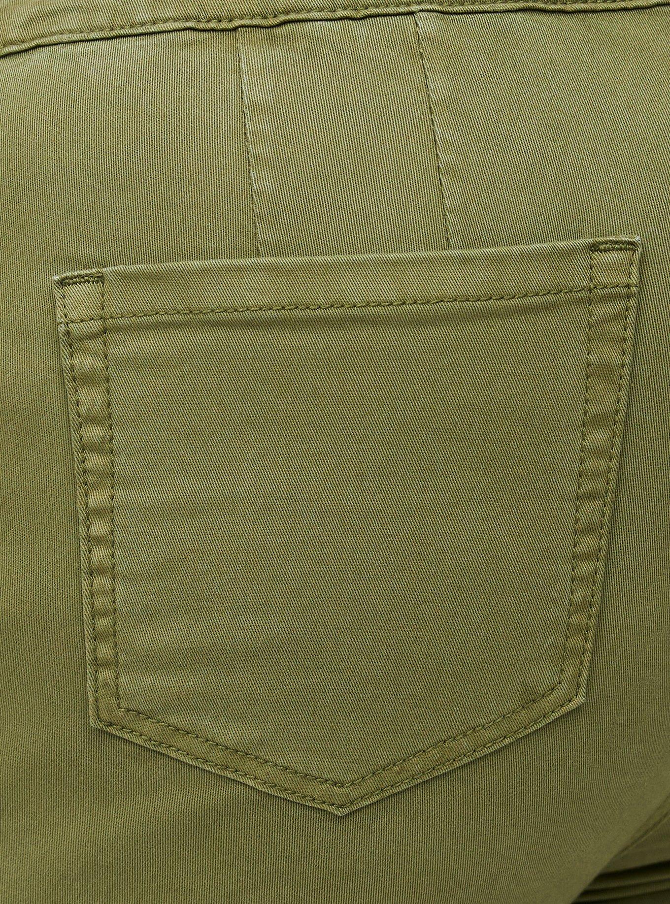 Pull-On Weekend Wide-Leg Ankle Pant, OLIVINE, alternate