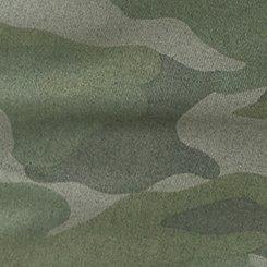 Pull-On Weekend Wide-Leg Ankle Pant, CAMO CADET, swatch