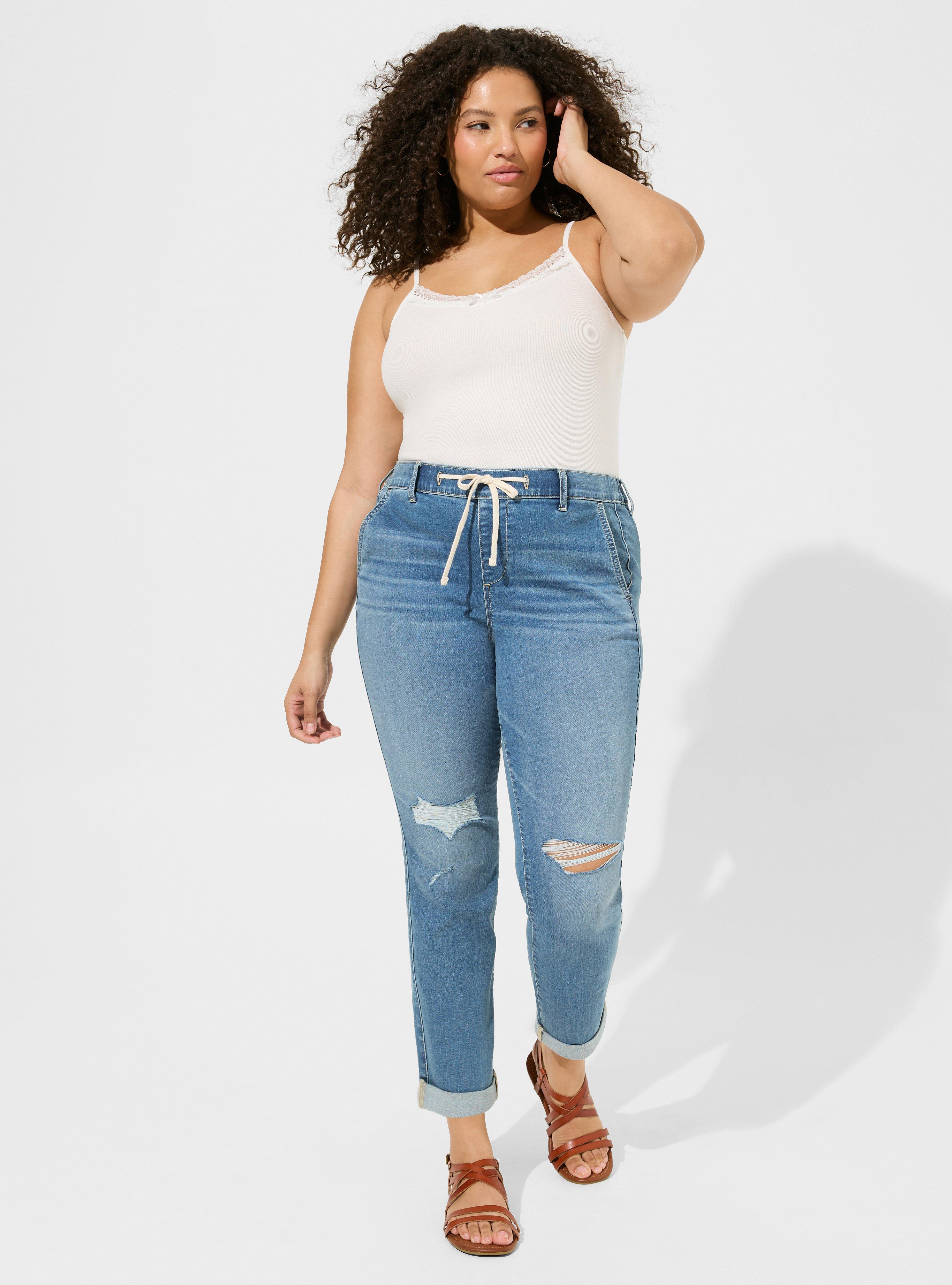 Weekend Straight Super Soft Mid-Rise Jean
