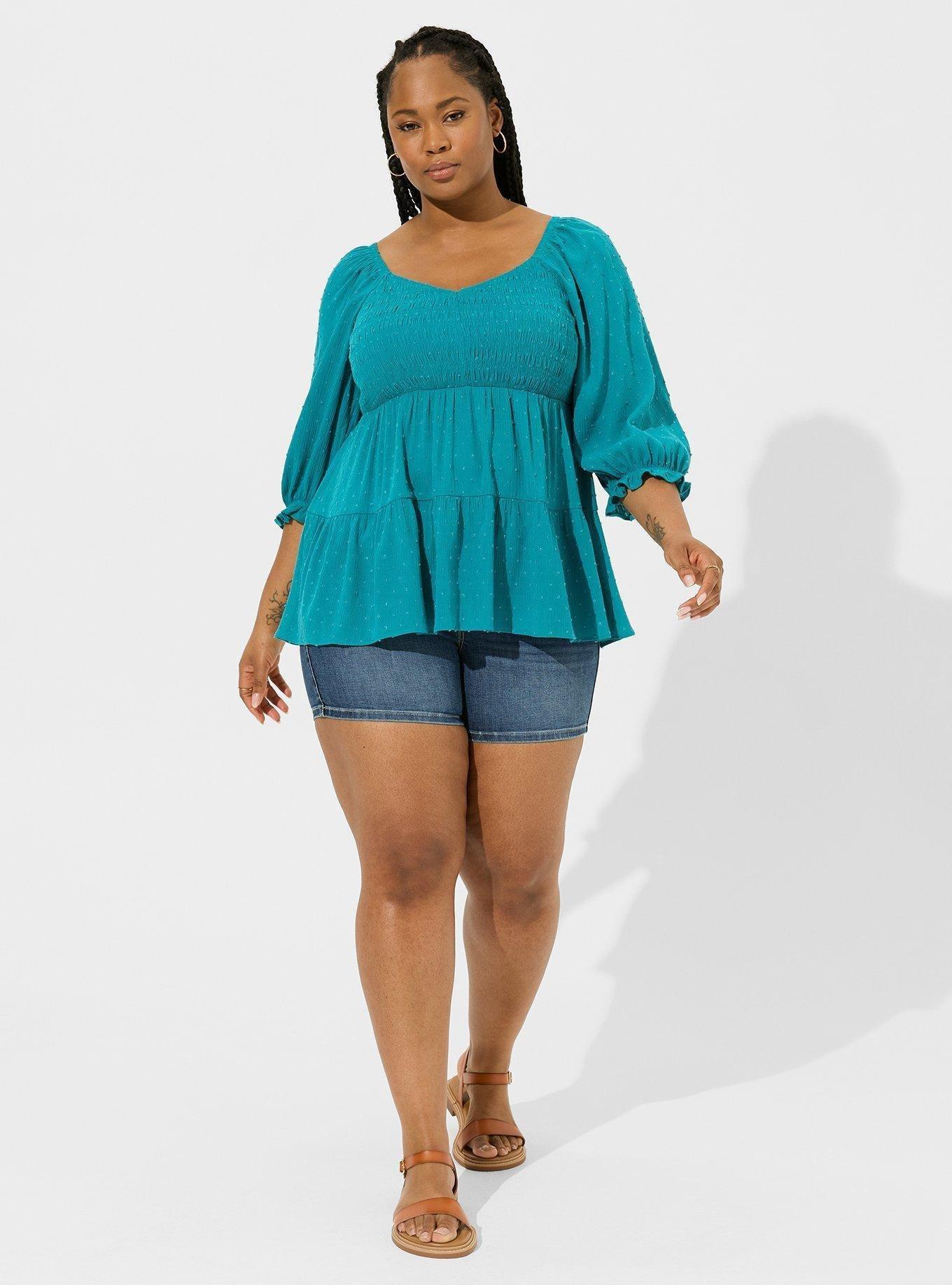 Tiered Gauze Top Tiered Gauze Top