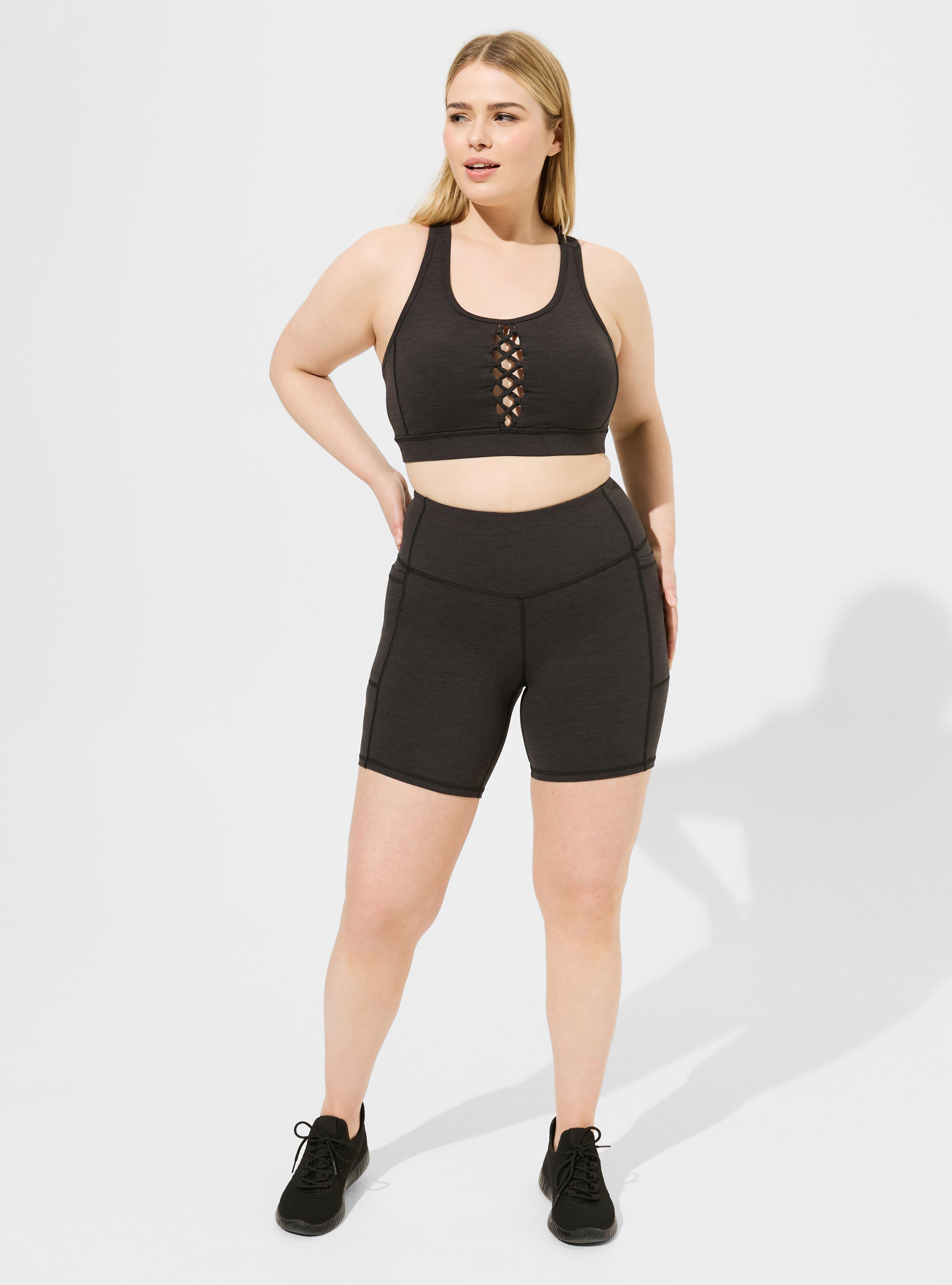 Low Impact Wireless Cross-Front Sports Bra