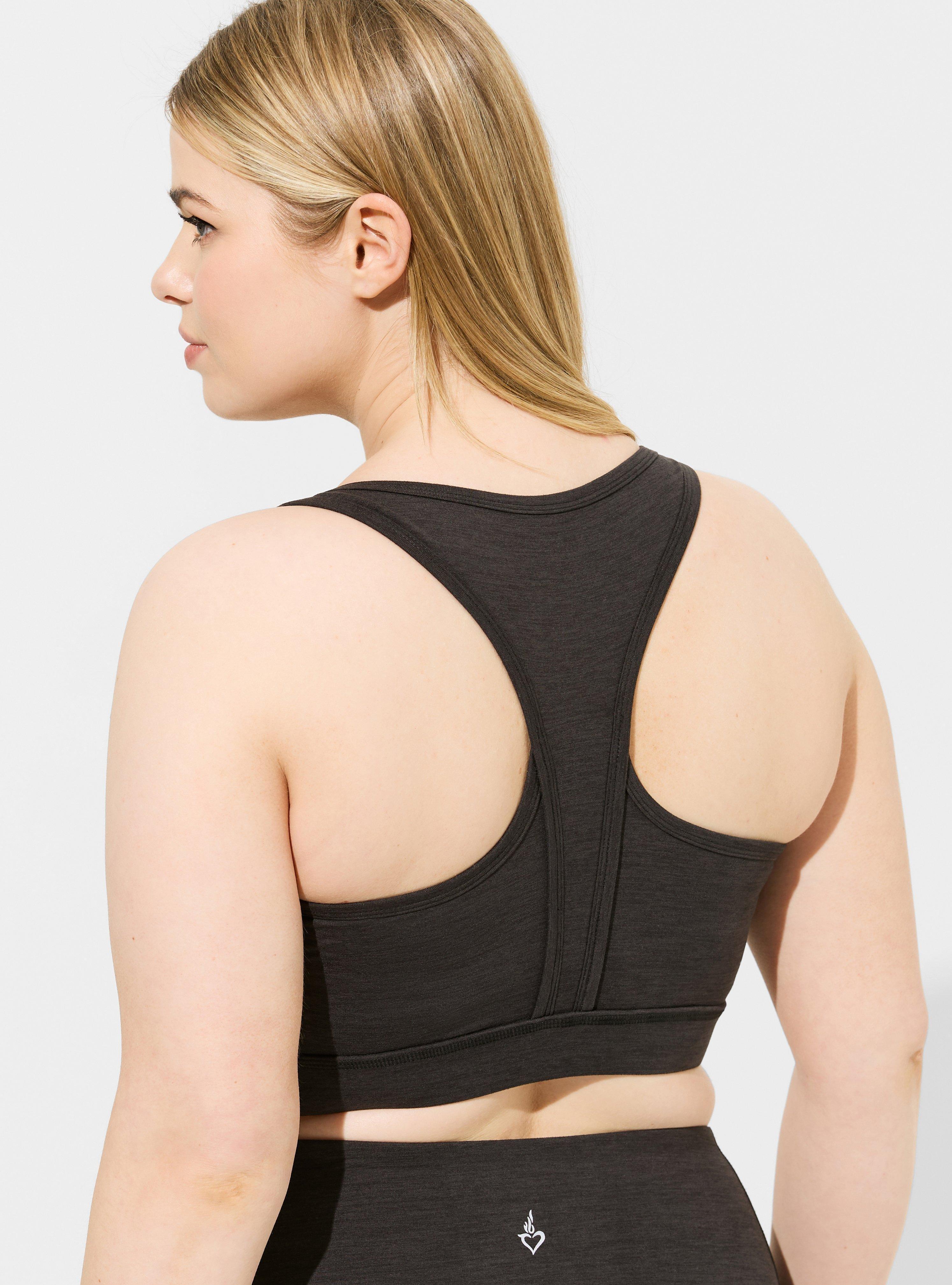 Low Impact Wireless Cross-Front Sports Bra