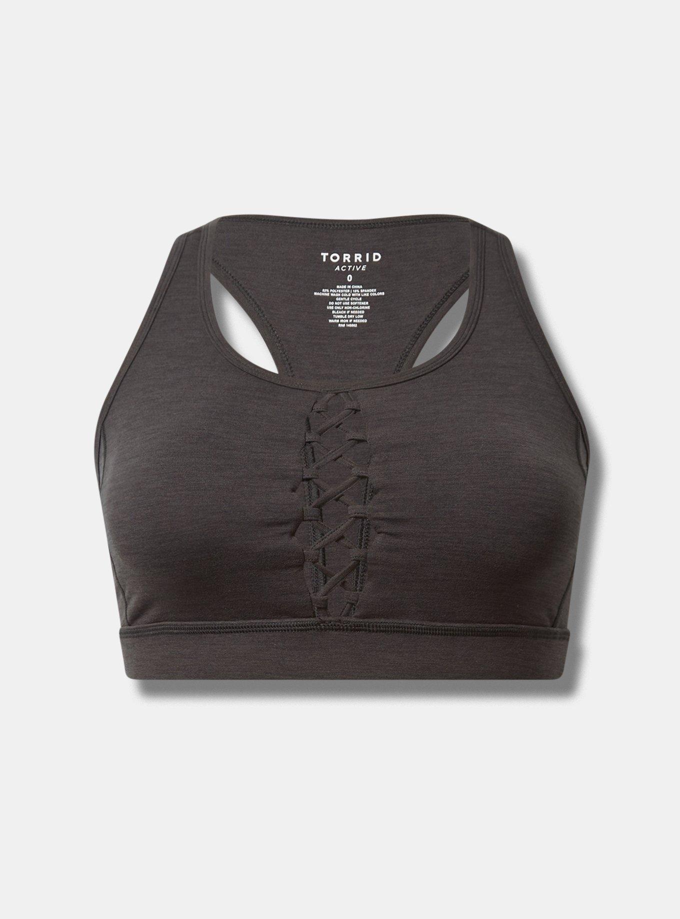 Low Impact Wireless Cross-Front Sports Bra