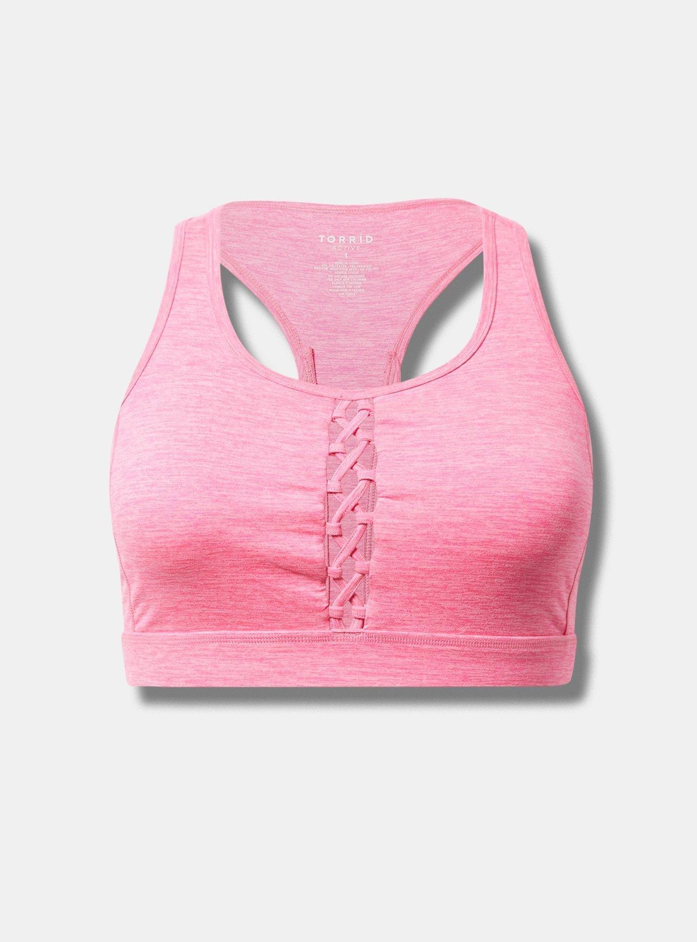 Low Impact Wireless Cross Front Active Sports Bra