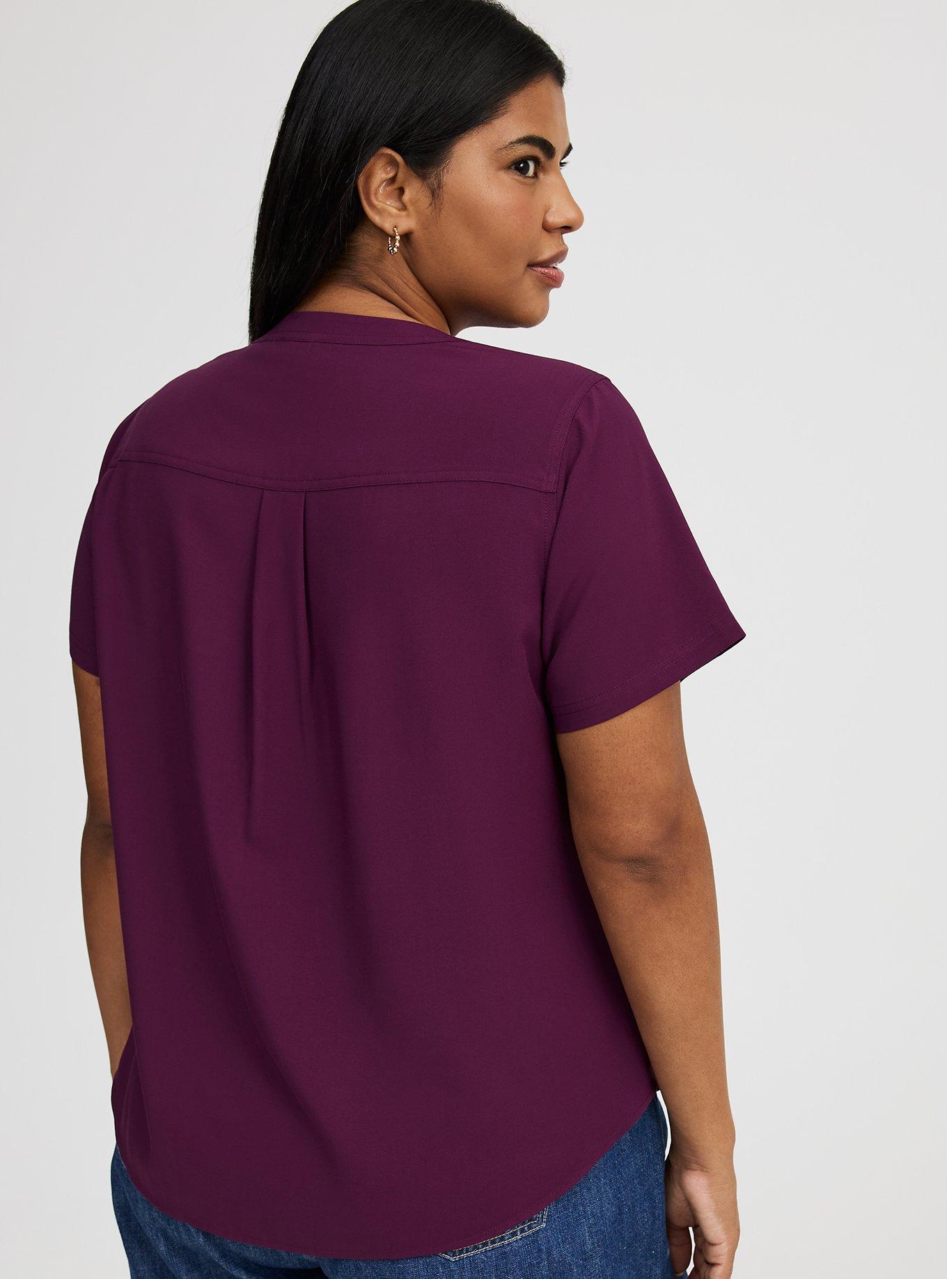 Harper Challis Short Sleeve Blouse