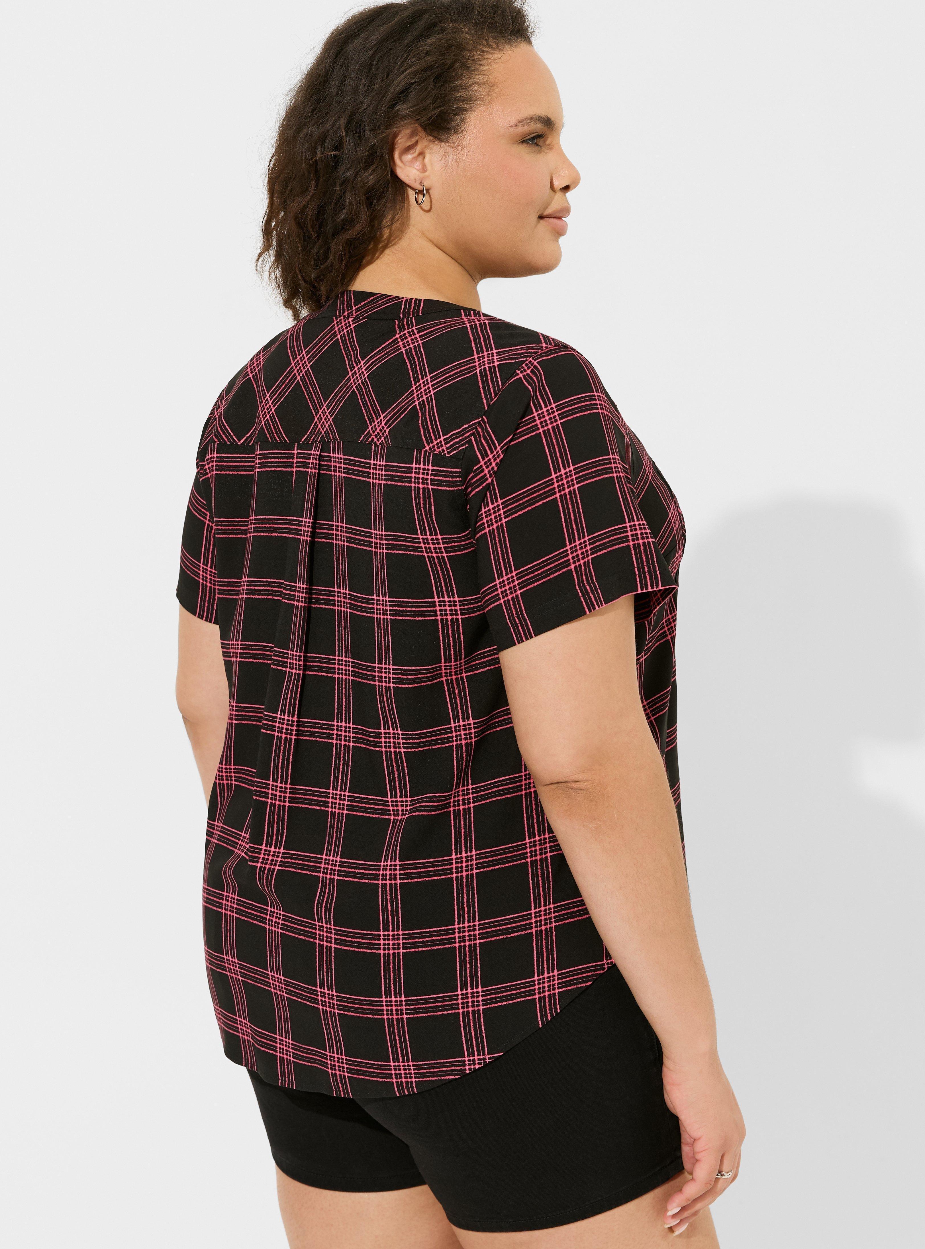 Harper Challis Short Sleeve Blouse