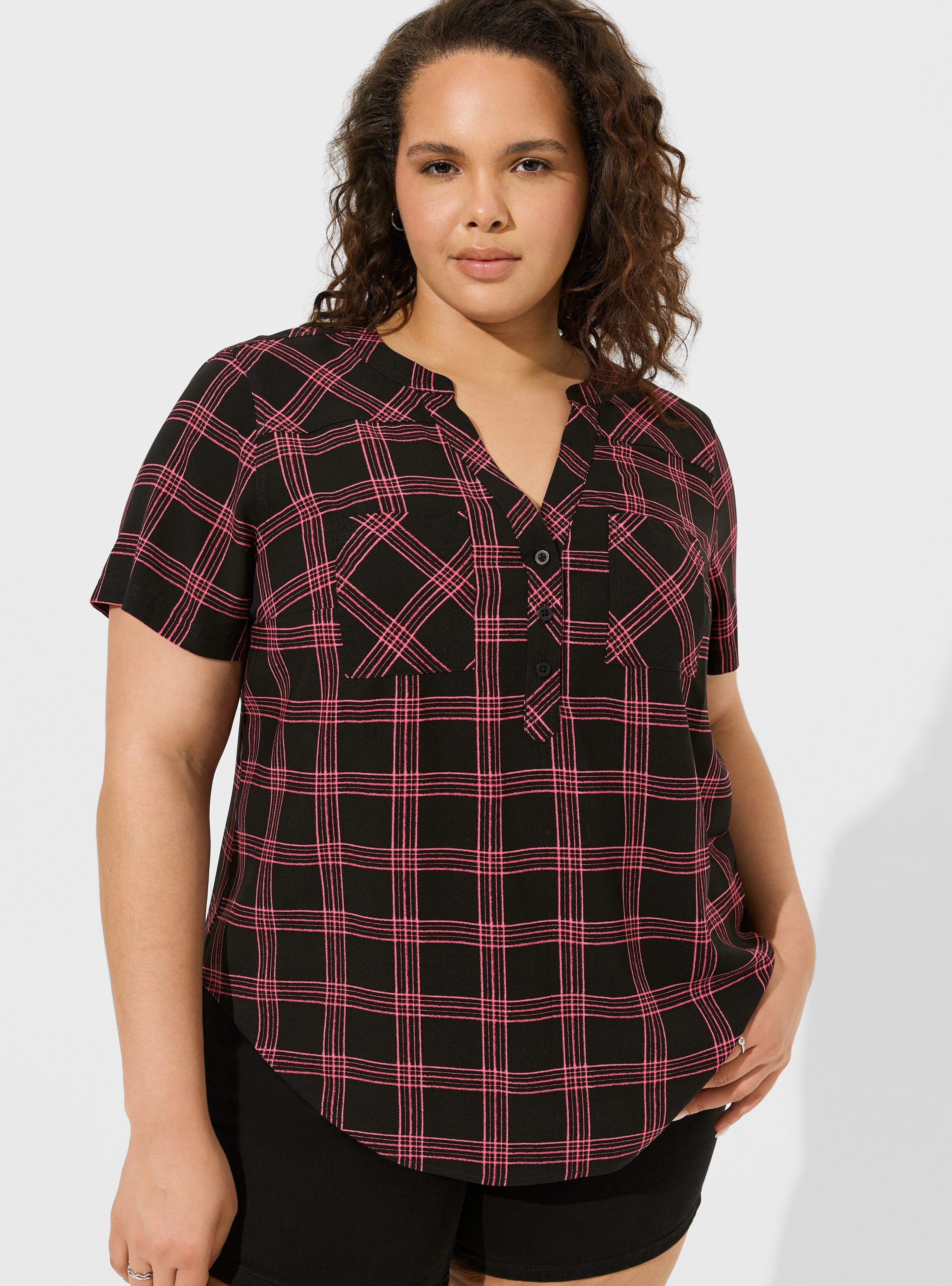 Harper Challis Short Sleeve Blouse