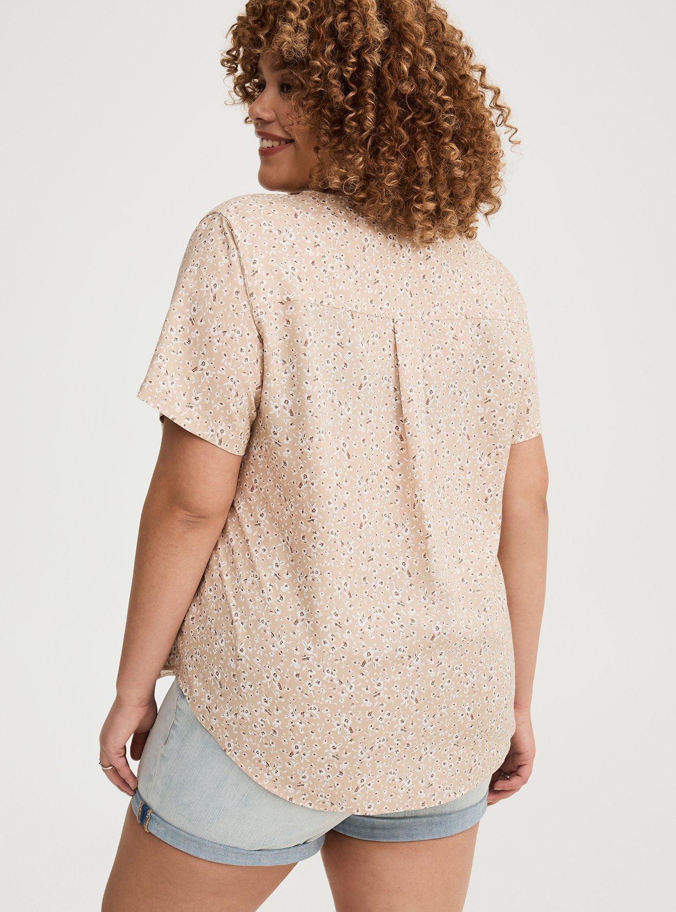 Harper Challis Short Sleeve Blouse