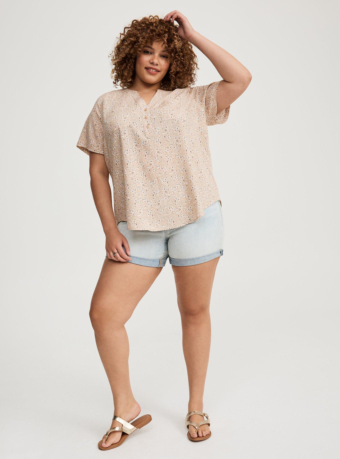 Harper Challis Short Sleeve Blouse