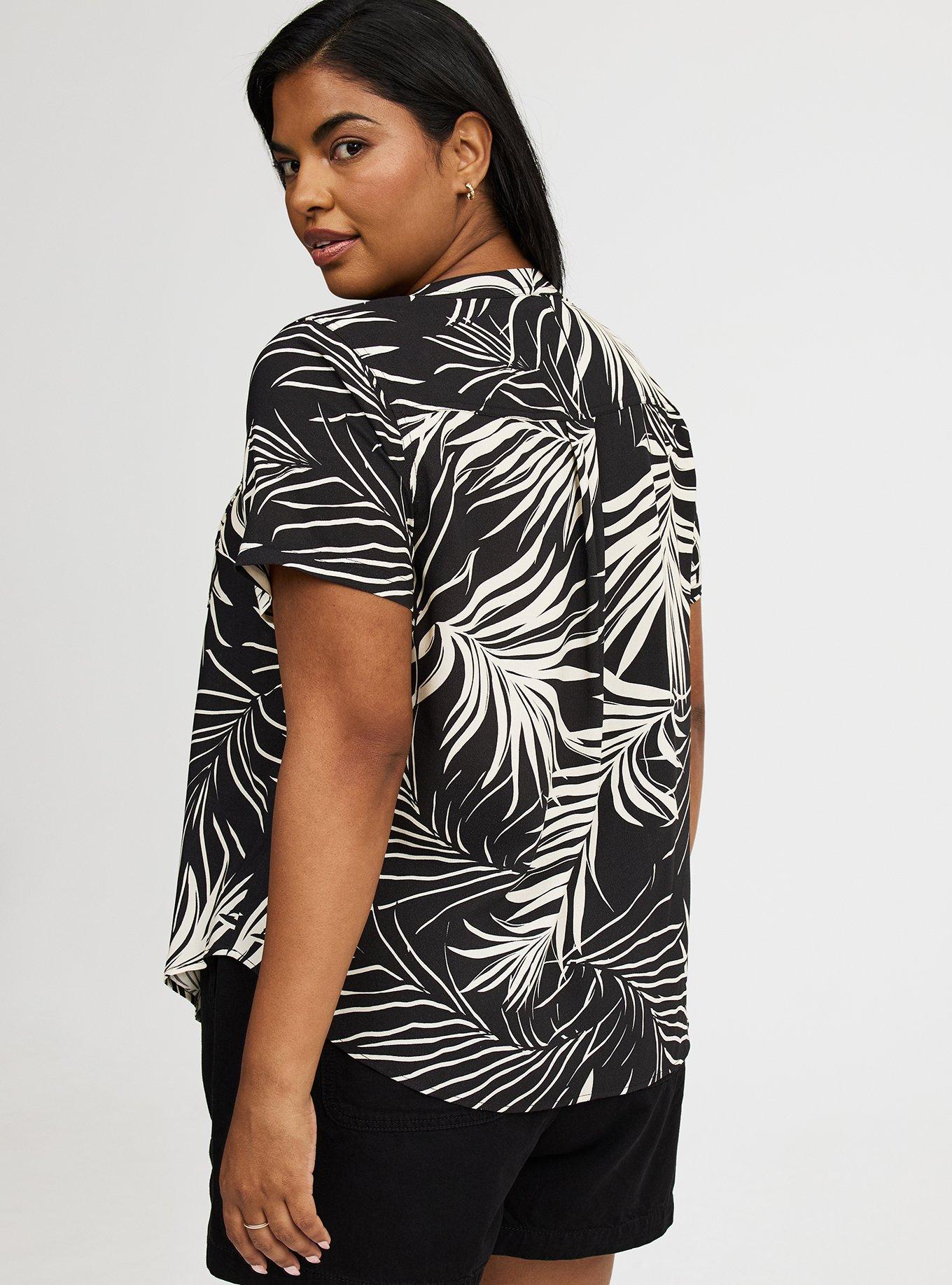 Harper Challis Short Sleeve Blouse