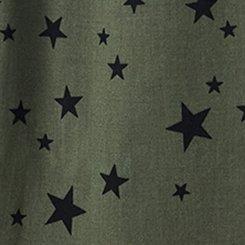 Harper Challis Short Sleeve Blouse, STAR POP DEEP DEPTHS, swatch