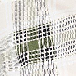 Harper Challis Short Sleeve Blouse, AMELIA PLAID GREEN, swatch