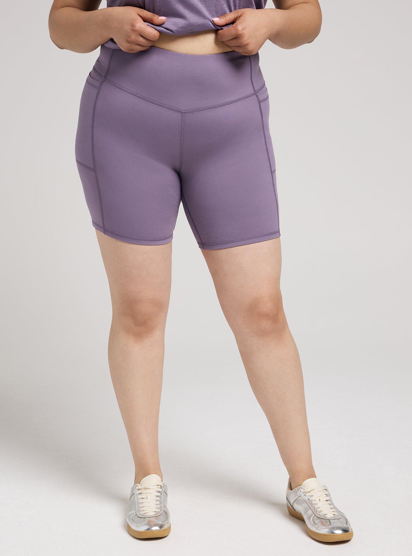 TRU Super Soft Performance Jersey 7'' Active Bike Short, PURPLE SAGE, alternate