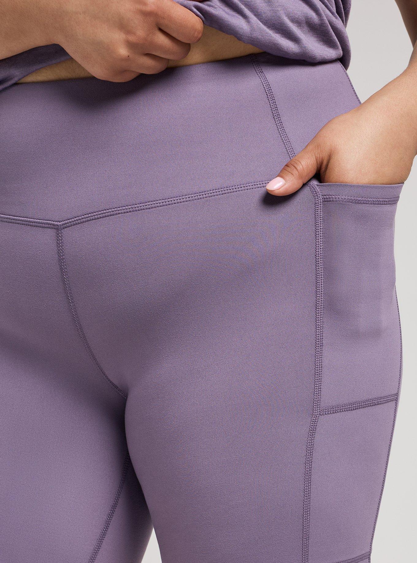 TRU Super Soft Performance Jersey 7'' Active Bike Short, PURPLE SAGE, alternate