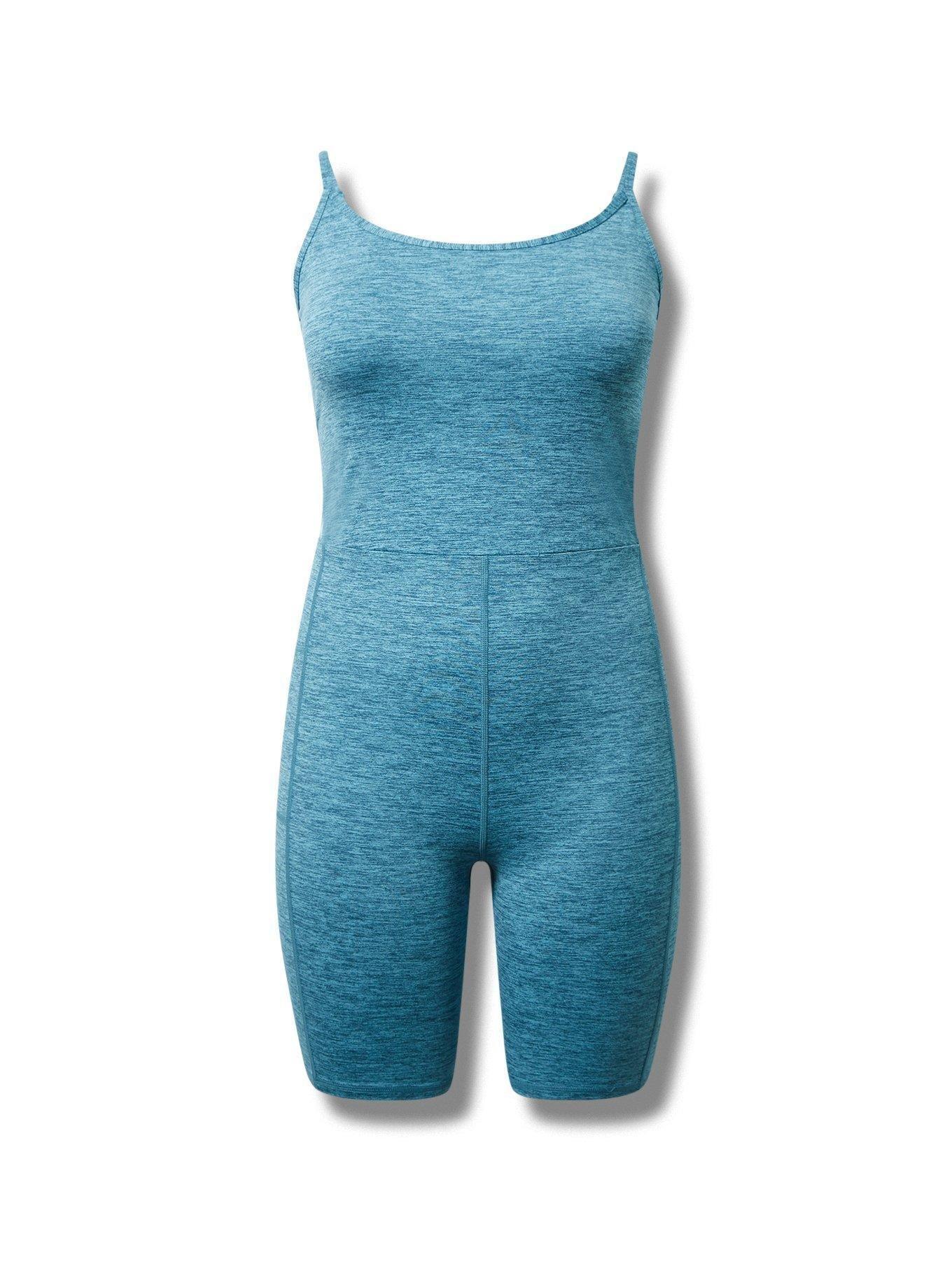 Super Soft Performance Jersey Active Romper With Pockets