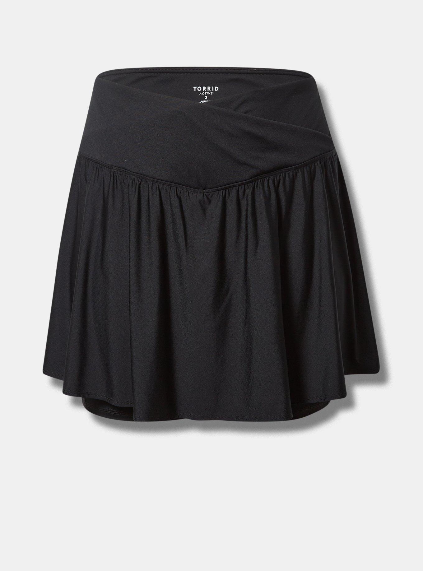 Tech Jersey Mini Active Skirt With Bike Short