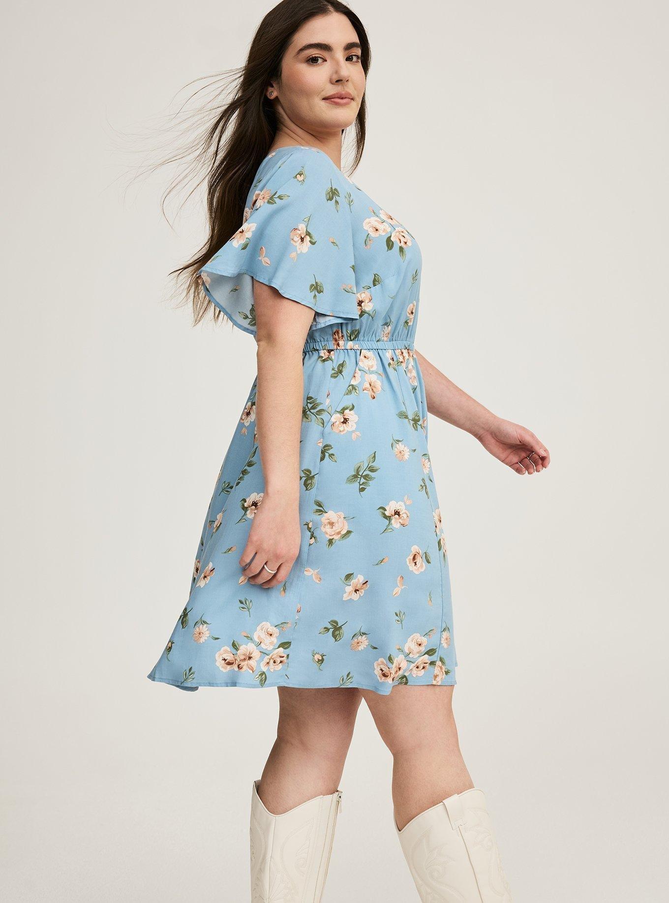 elastic waist mini dress Clementine Elastic Waist Mini Dress- Dragonfly