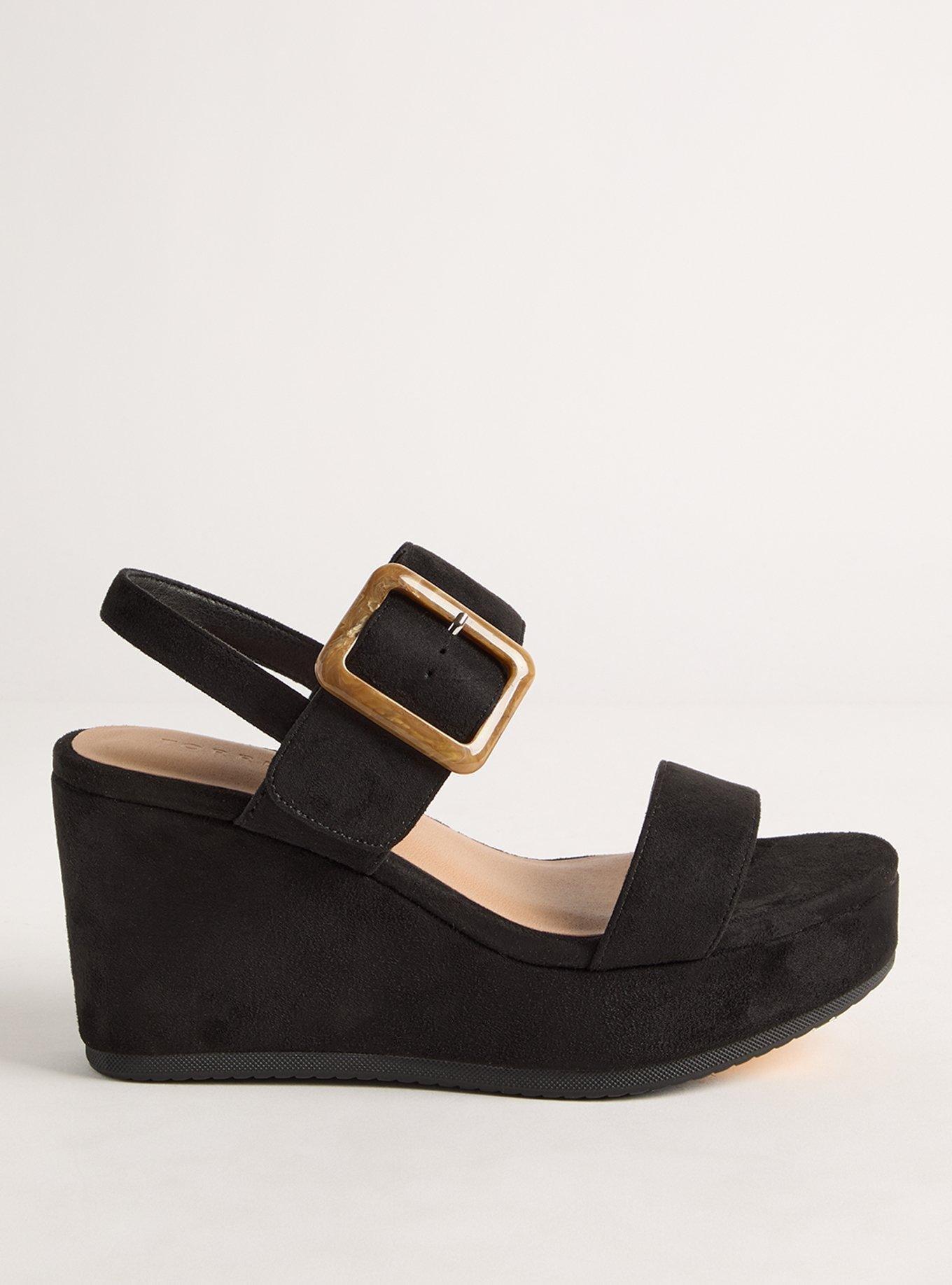 Buckle Two Piece Platform Wedge (WW