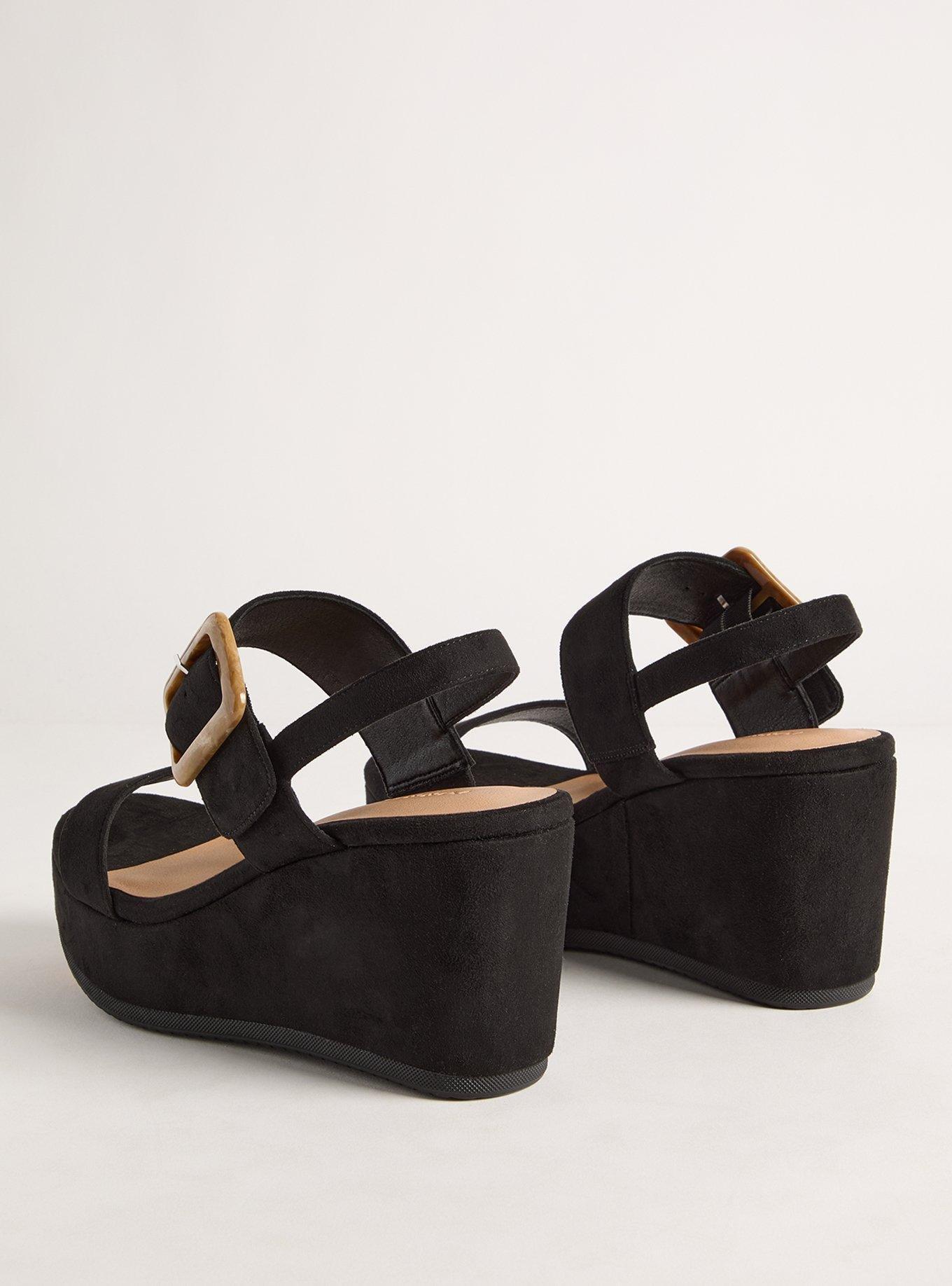 Buckle Two Piece Platform Wedge (WW