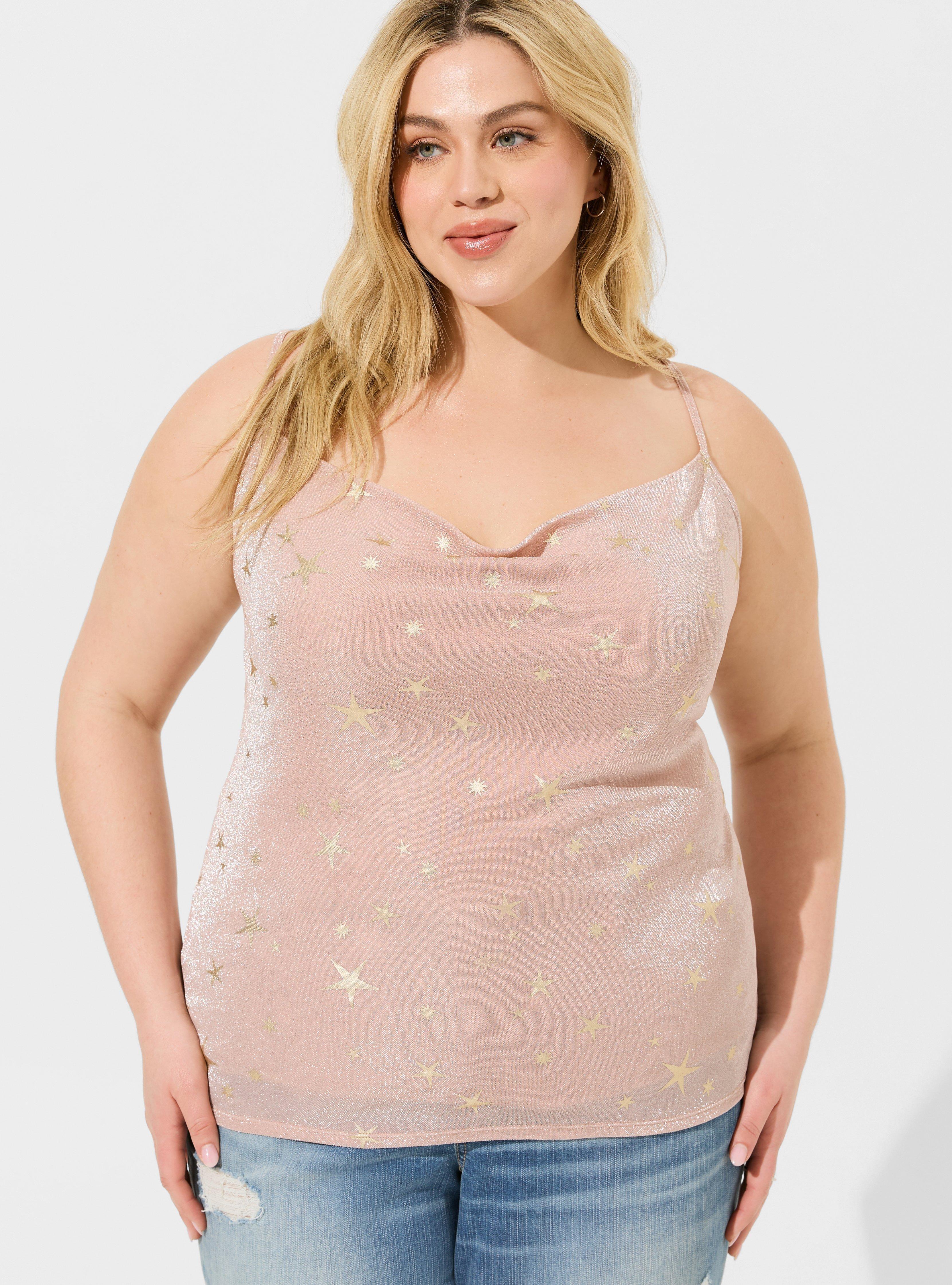 Novelty Star Cowl Cami