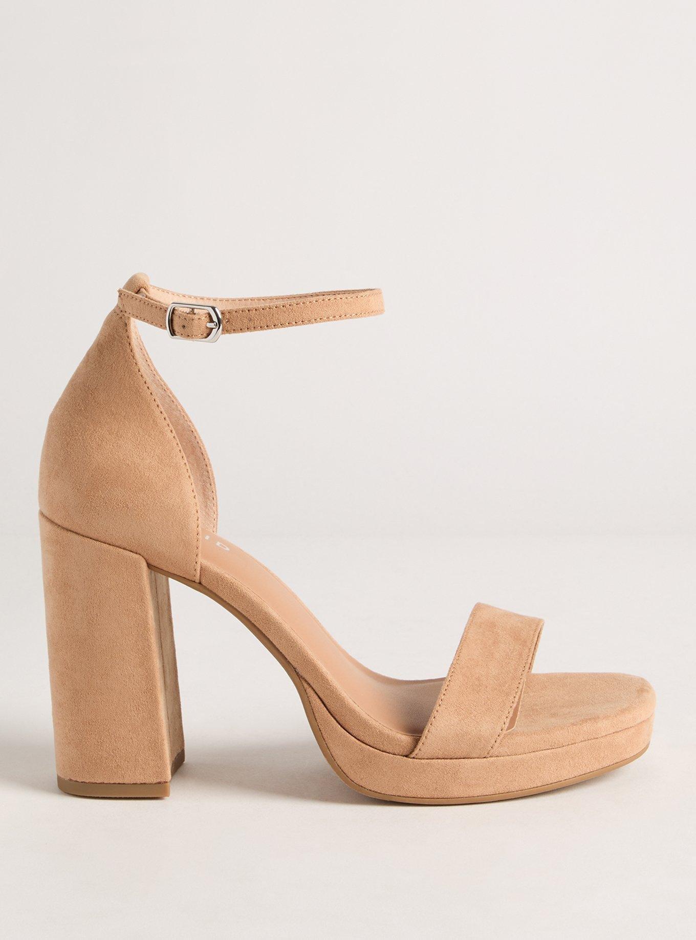 Platform Block Heel Sandal (WW)