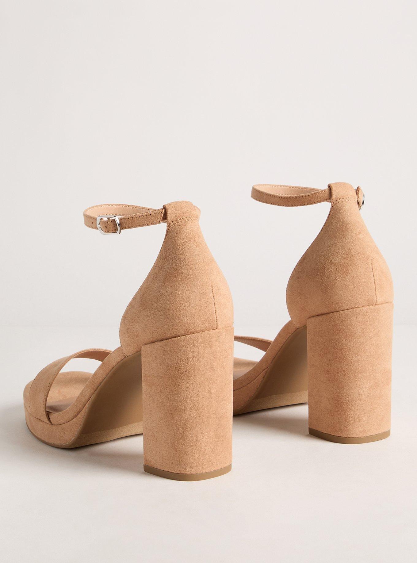 Platform Block Heel Sandal (WW)