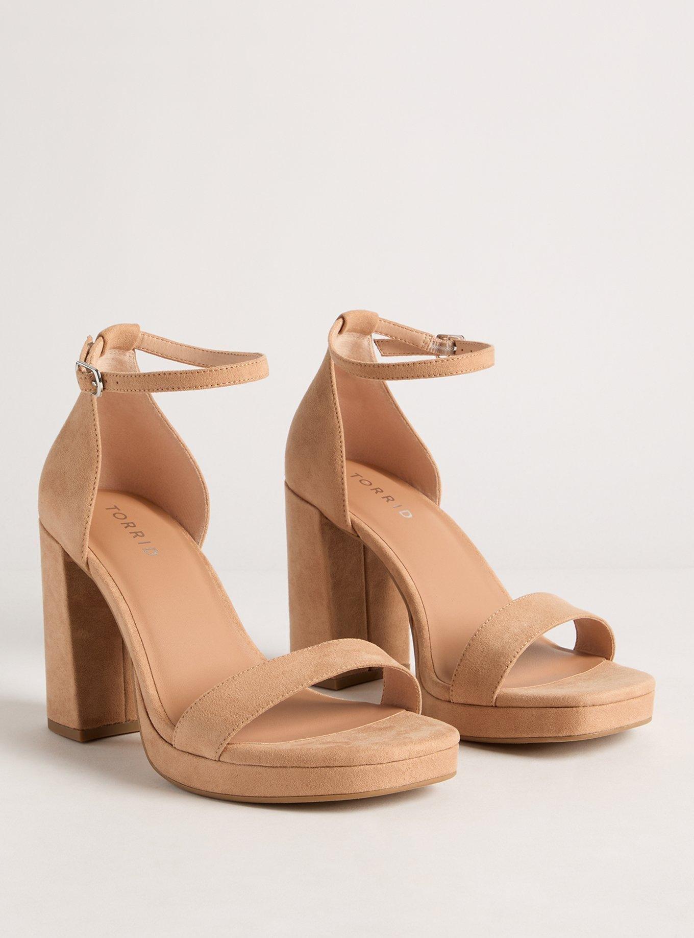 Platform Block Heel Sandal (WW)