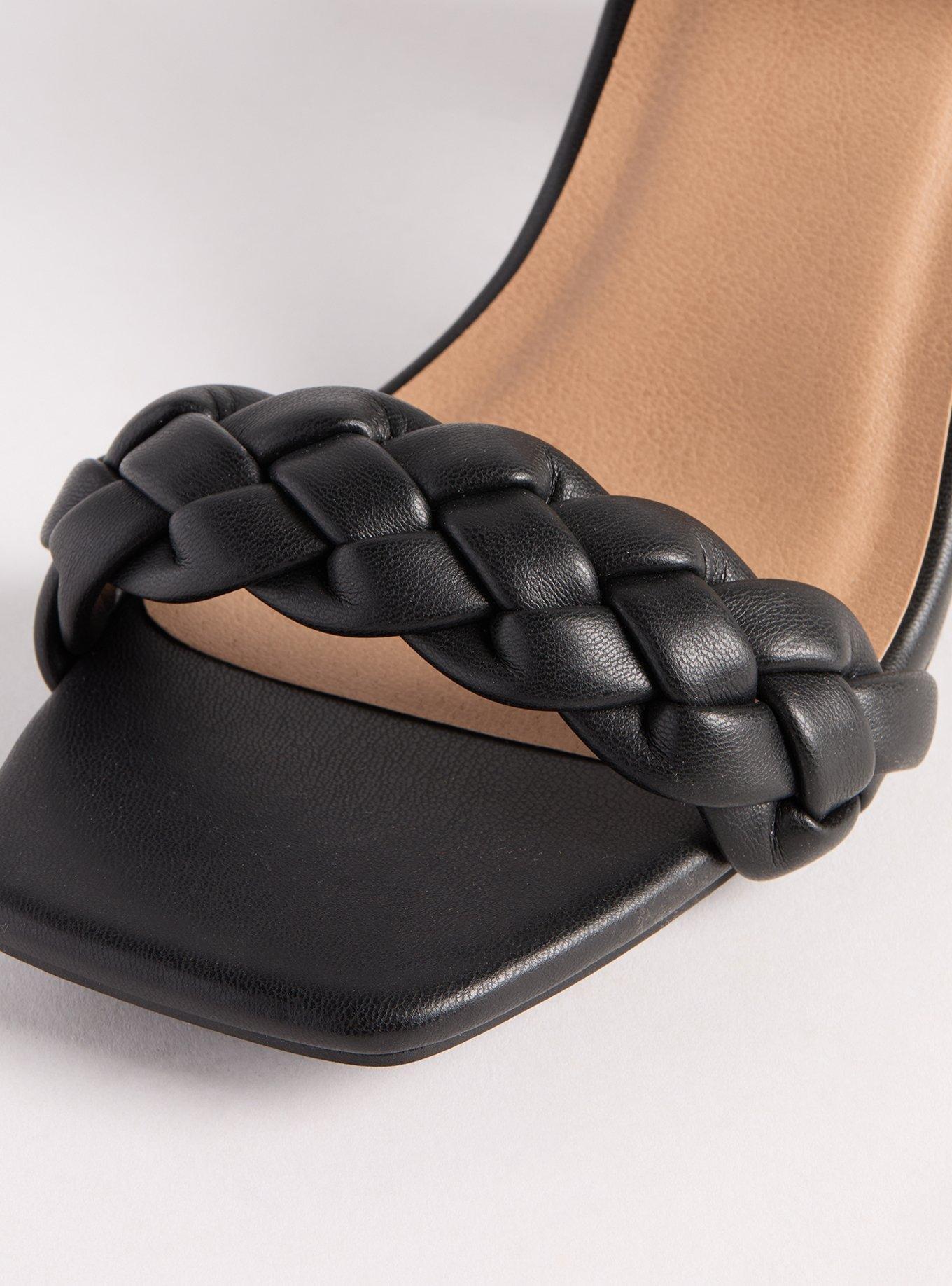 Braided Single Band Block Heel (WW)