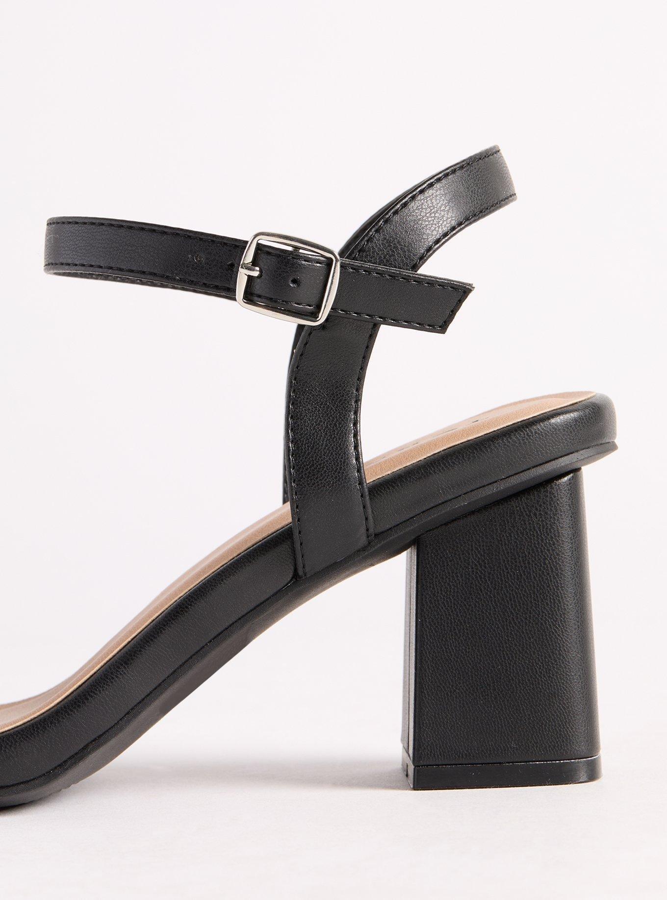 Braided Single Band Block Heel (WW)
