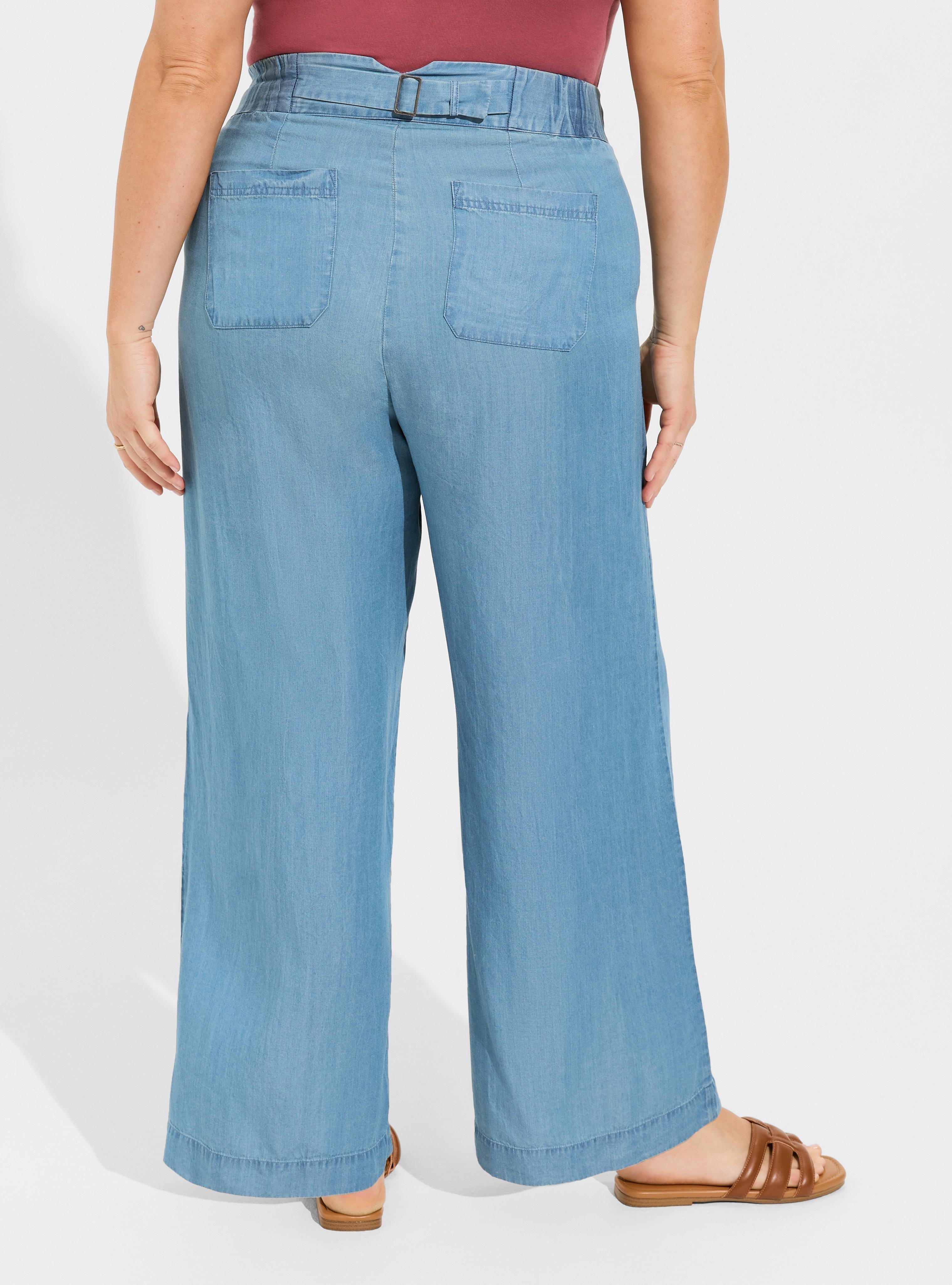 Wide Leg Lightweight Tencel Pant