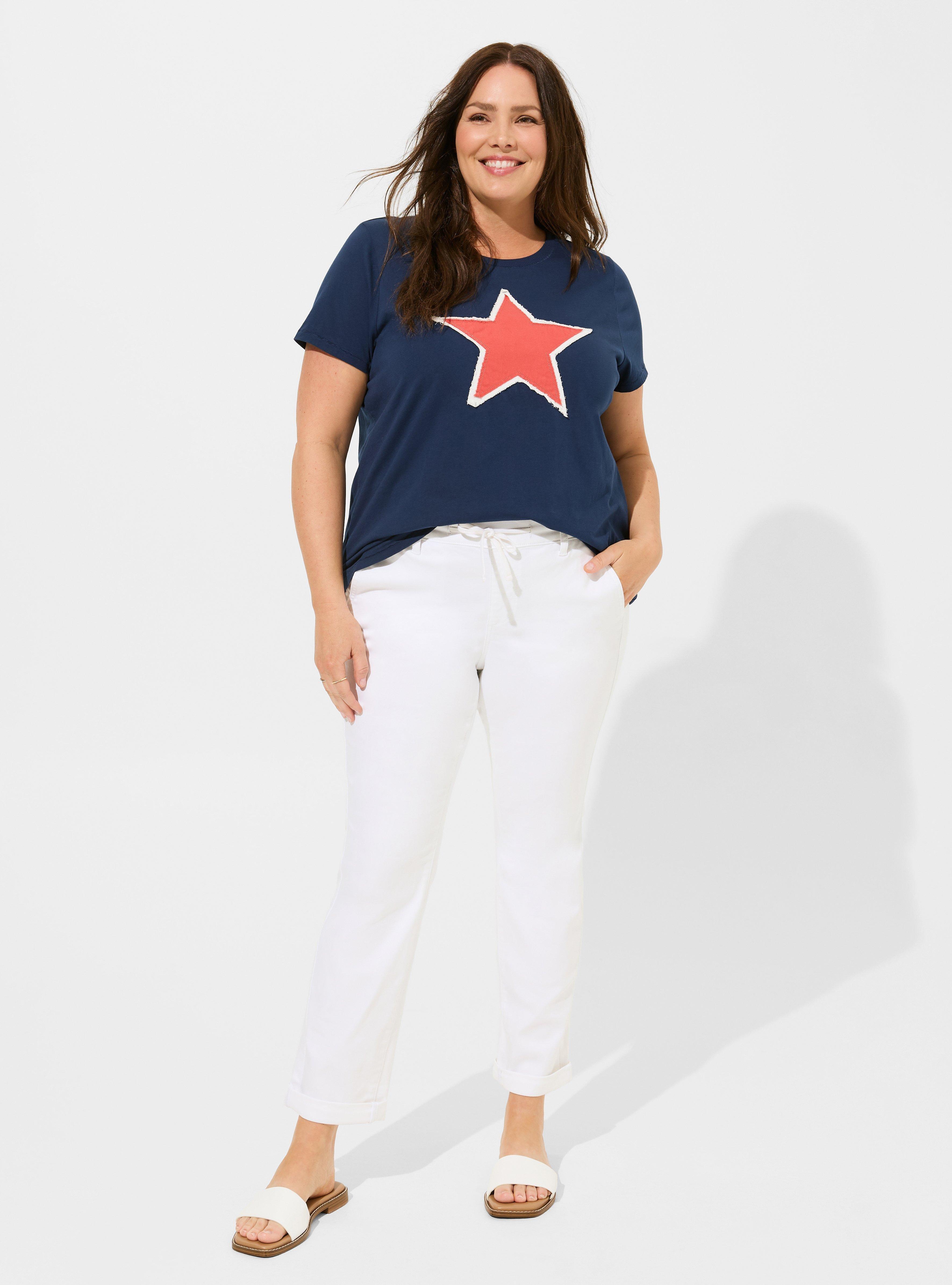 USA Appliqué Classic Fit Heritage Jersey Tee