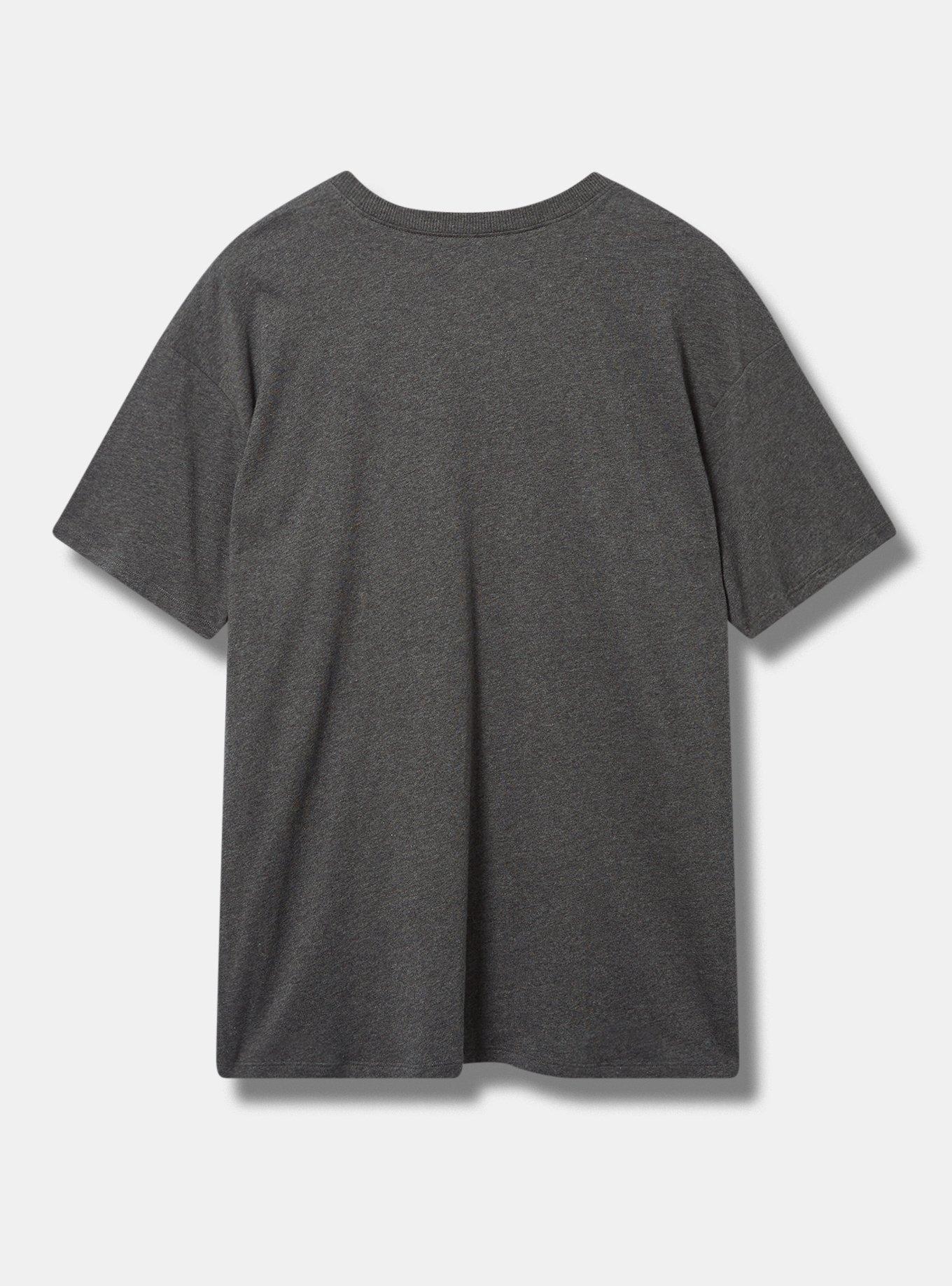 Midnight Desert Relax Heritage Jersey Crew Tee, CHARCOAL HEATHER GREY, alternate