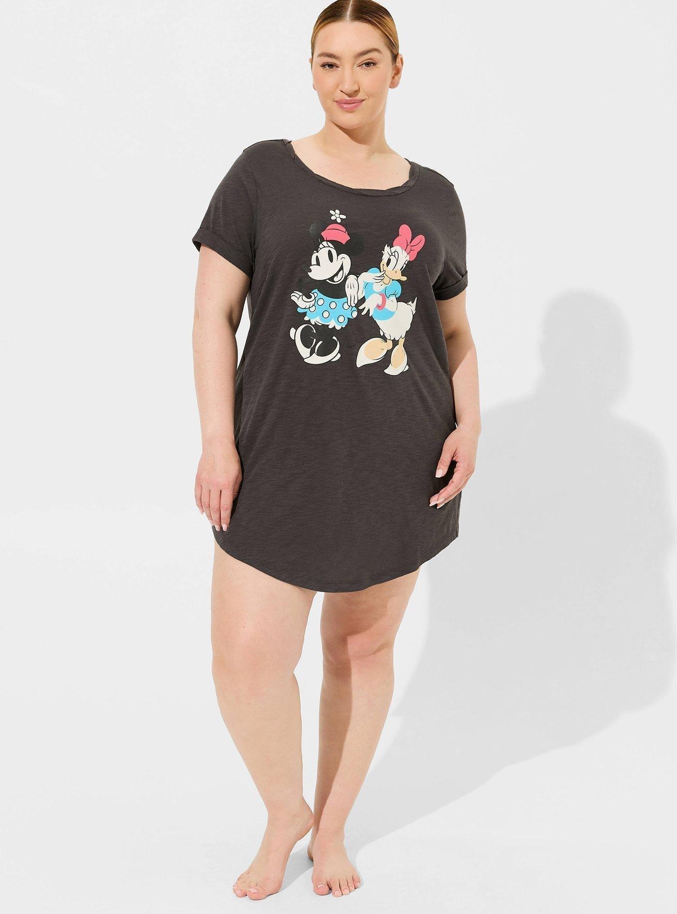 Disney Minnie Daisy Slub Hi-Low Sleep Tunic