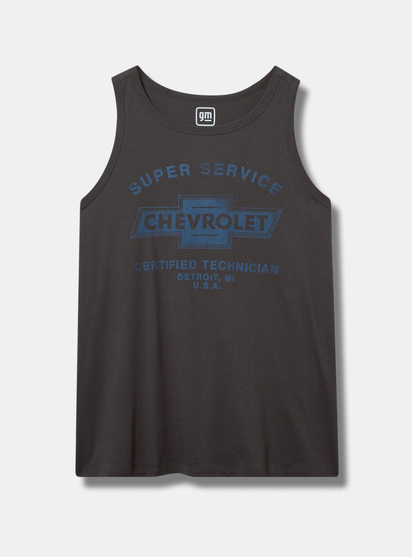 Chevrolet Classic Fit Cotton Crew Tank