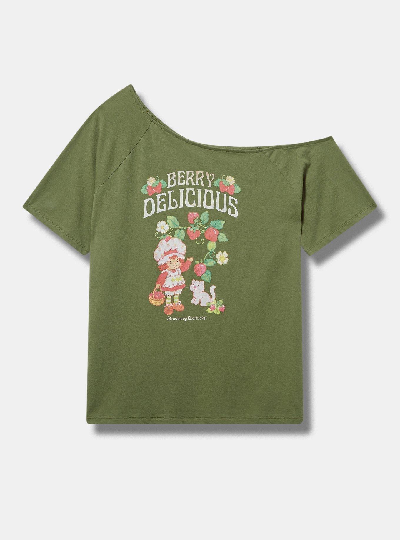 Plus Size - Strawberry Shortcake Classic Fit Off Shoulder