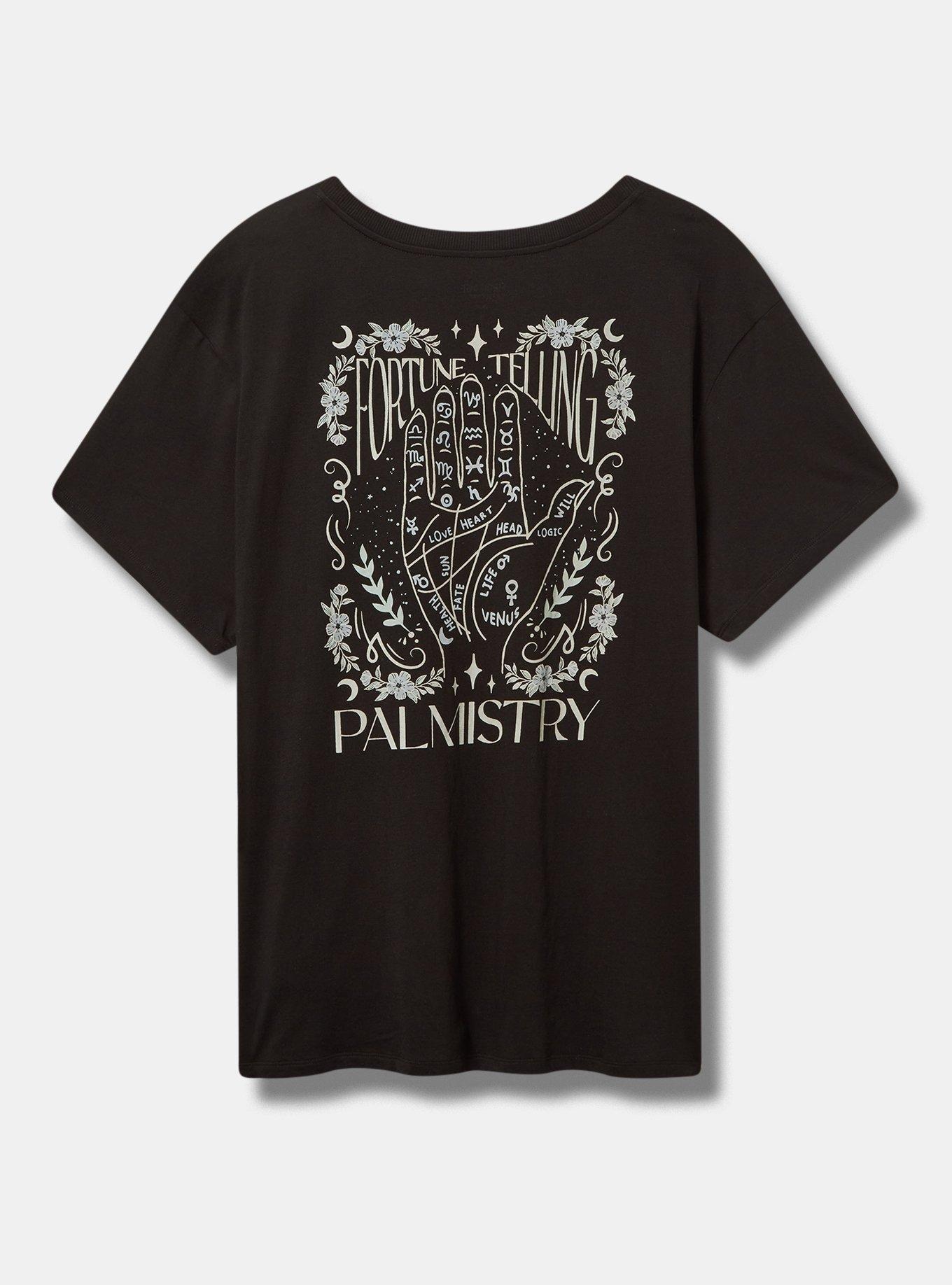 Palmistry Relax Fit Heritage Jersey Distressed Tee