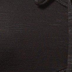 Super Soft Slub Ruffle Babydoll Top, DEEP BLACK, swatch