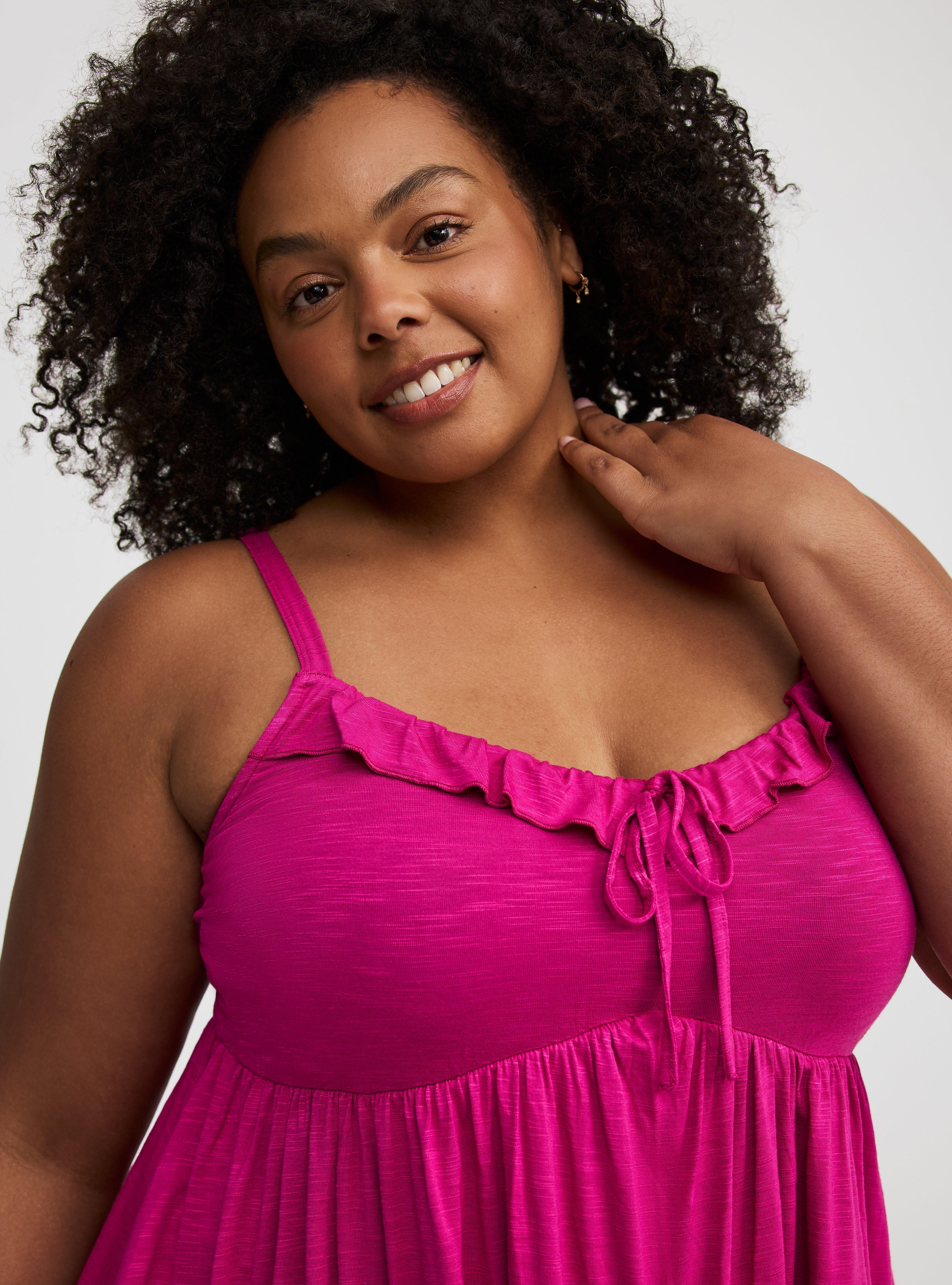 Tiered Ruffle Babydoll Top